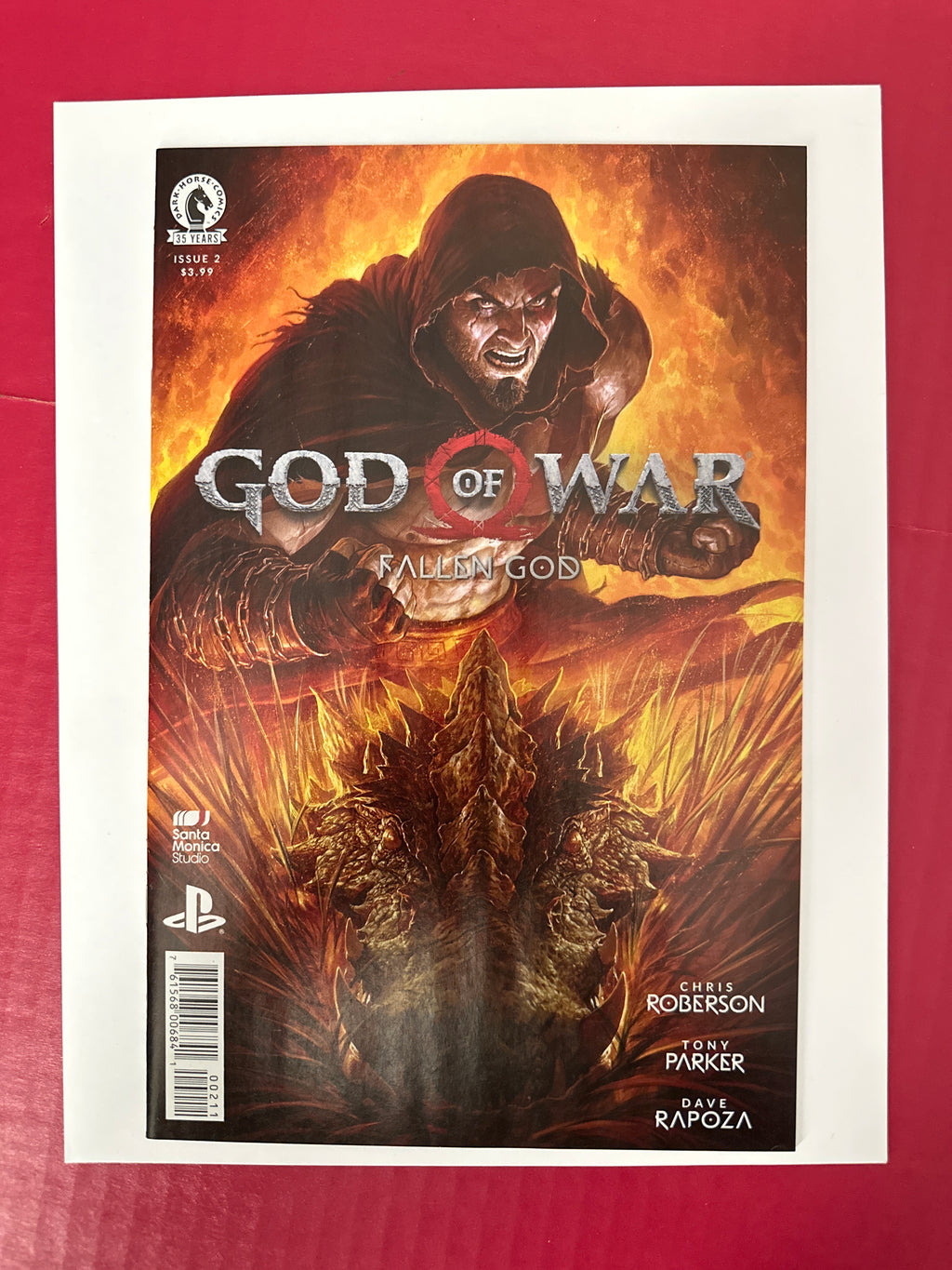 God of War: Fallen God #2 (Dark Horse Comics 2021) by Ugly Monkey Comics