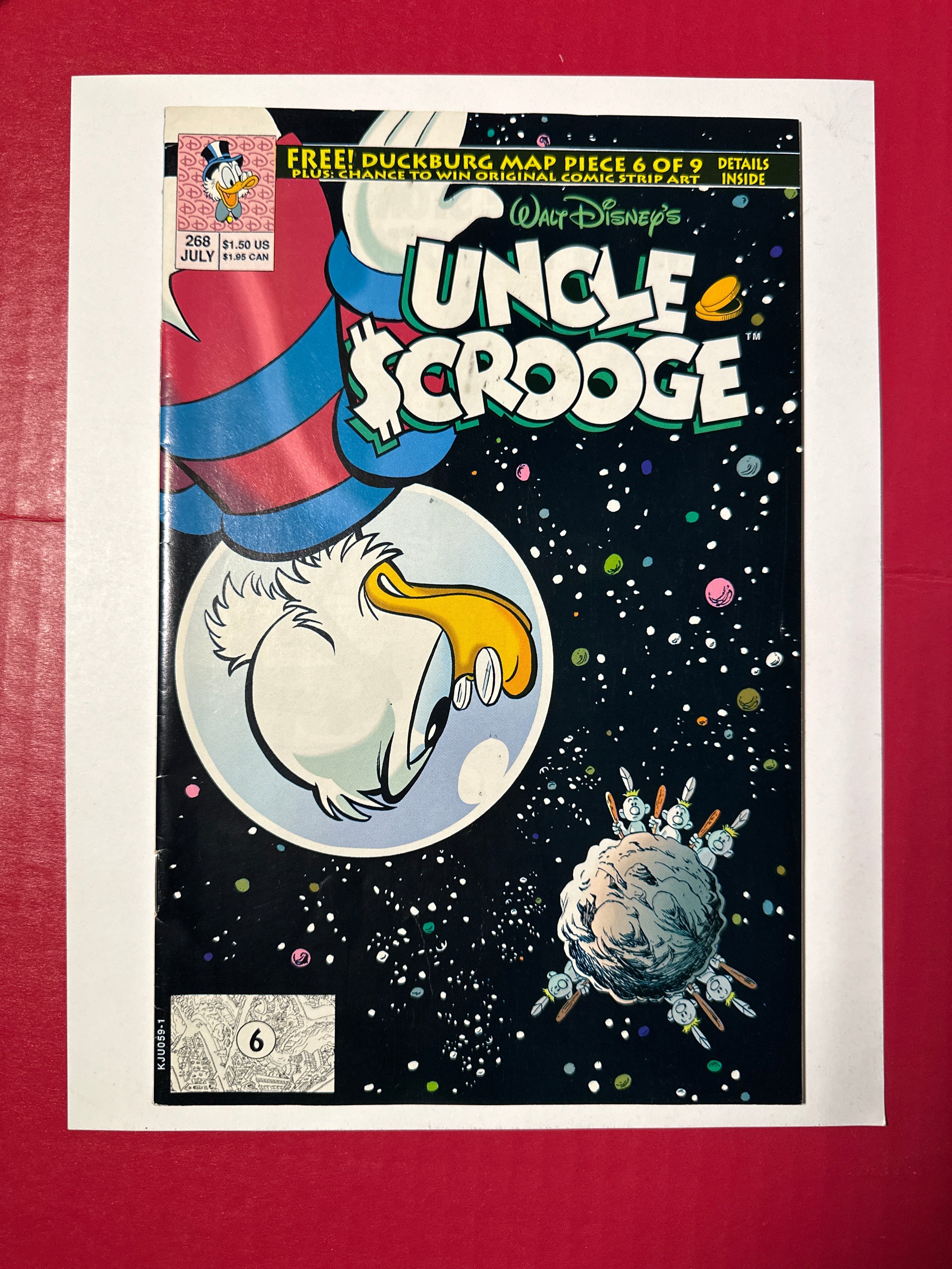 Walt Disney's Uncle Scrooge #268 (Western Publishing Co. 1992) by Ugly Monkey Comics