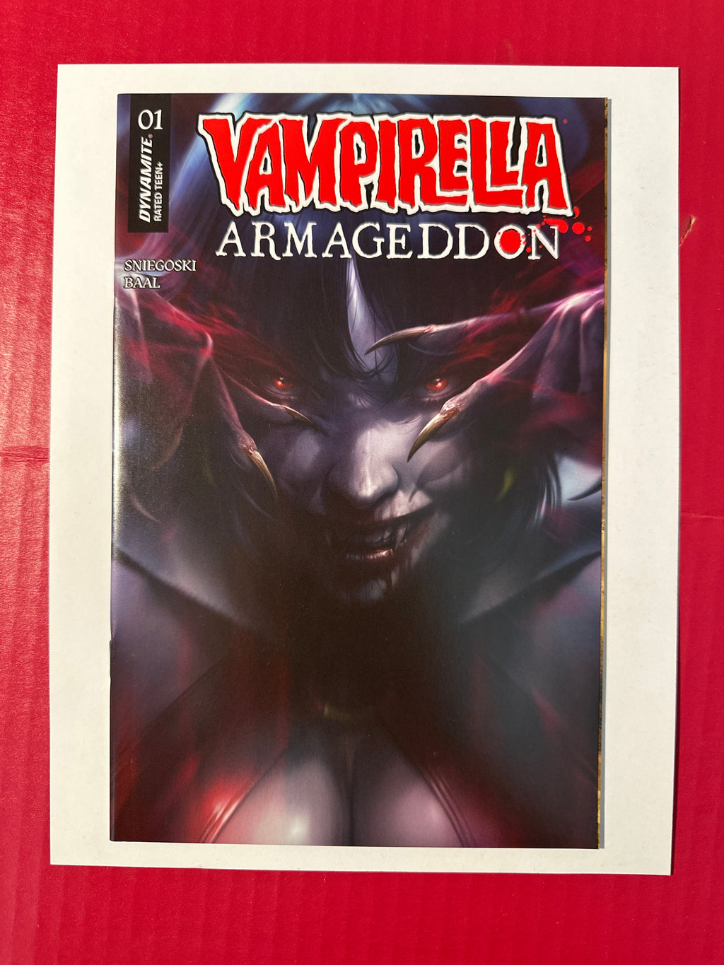 Vampirella: Armageddon #1 (Dynamite Entertainment 2025) by Ugly Monkey Comics
