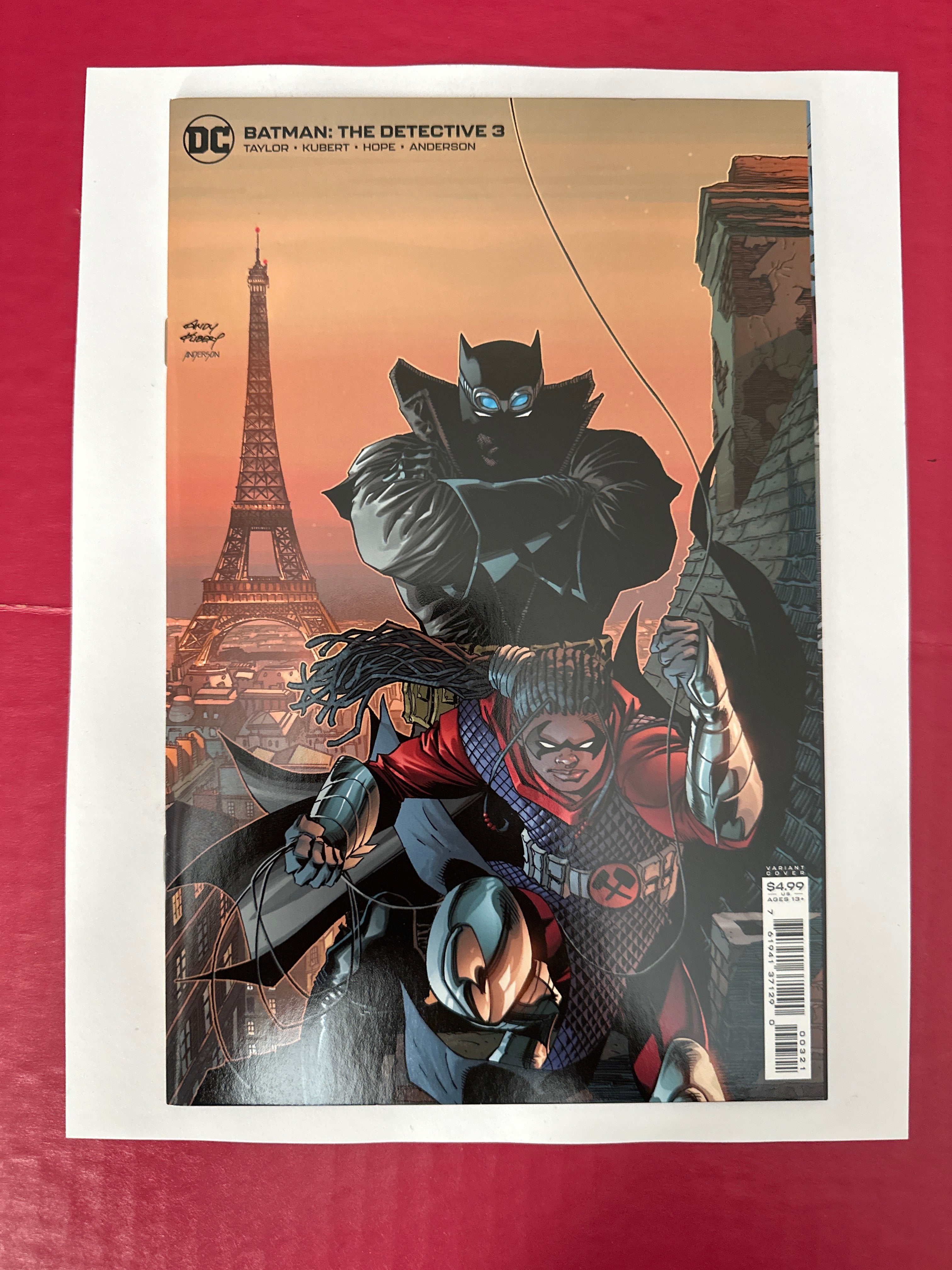 Batman: The Detective #3B (DC Comics 2021) Andy Kubert Card Stock by Ugly Monkey Comics