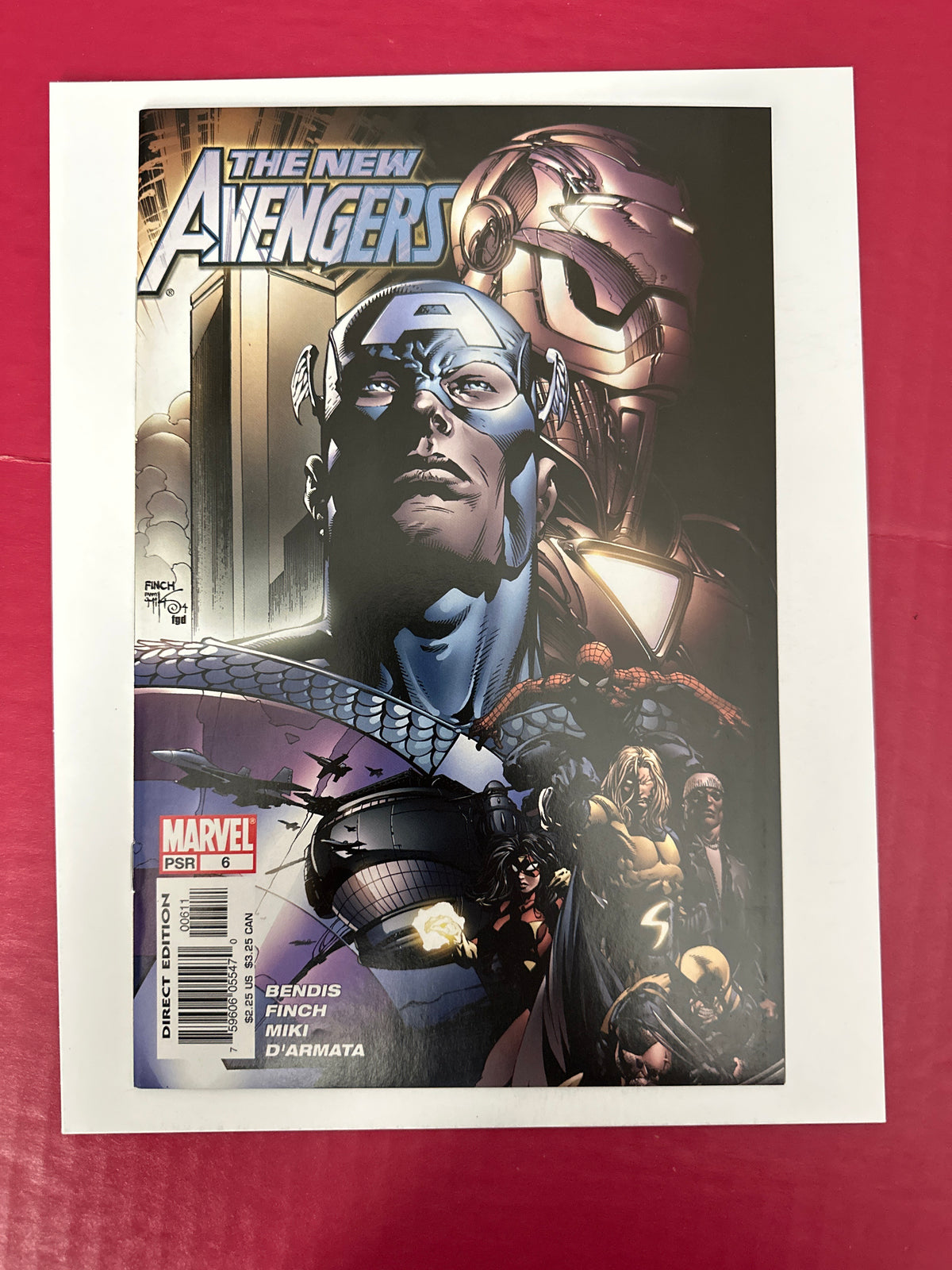 New Avengers, Vol. 1 #6A (Marvel Comics 2005) 2nd app. Maria Hill by Ugly Monkey Comics