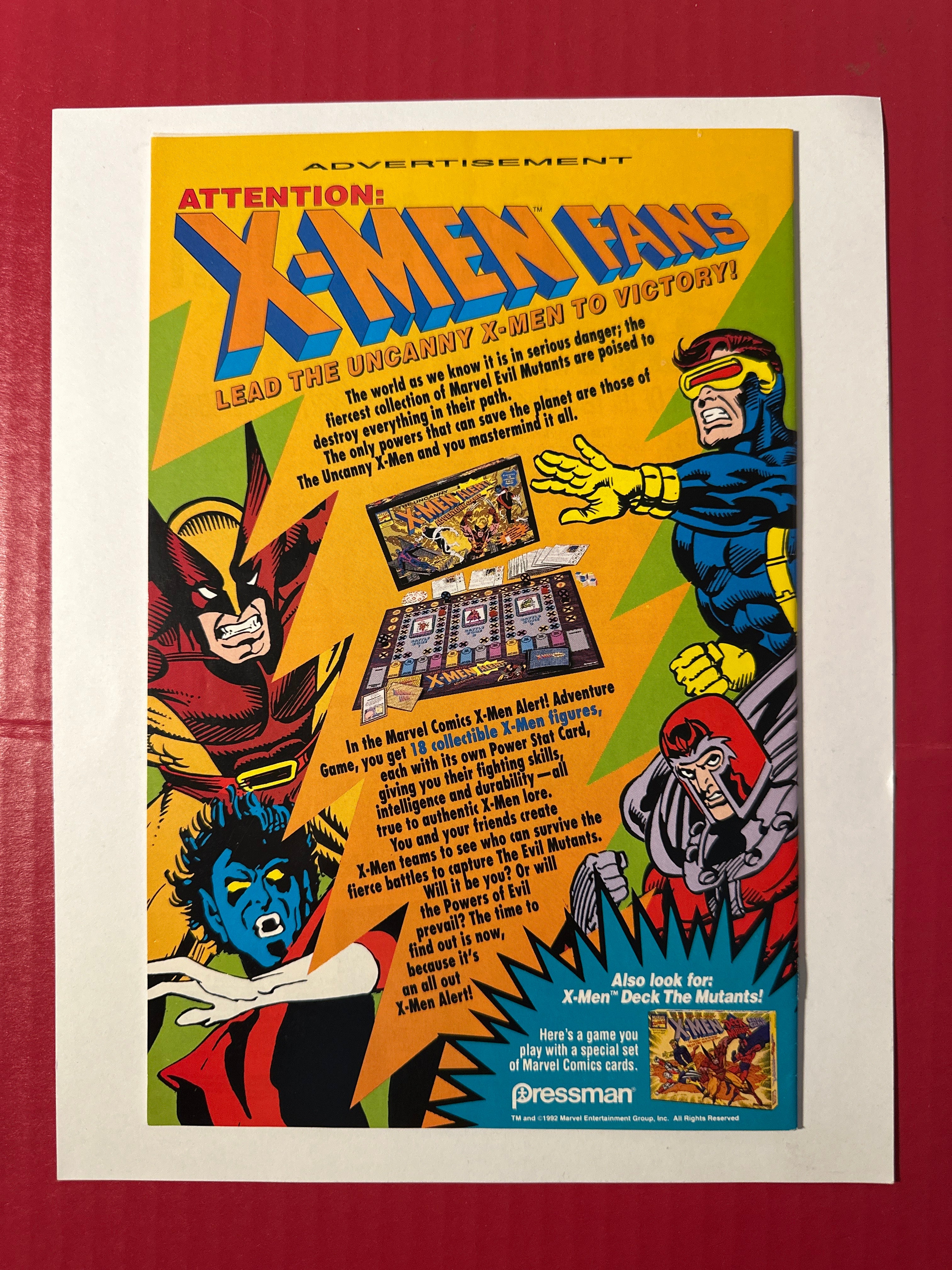 The Uncanny X-Men, Vol. 1 #295 (Marvel Comics 1992) Direct Edition by Ugly Monkey Comics