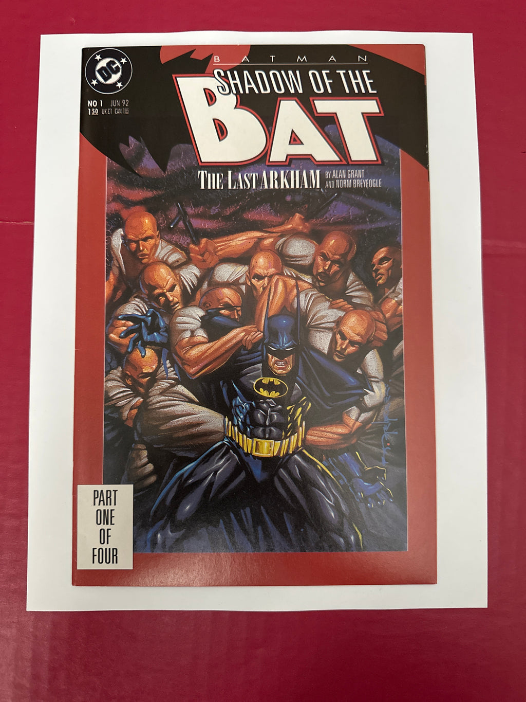 Batman: Shadow of the Bat #1A (DC Comics 1992) Two 1st appearances by Ugly Monkey Comics