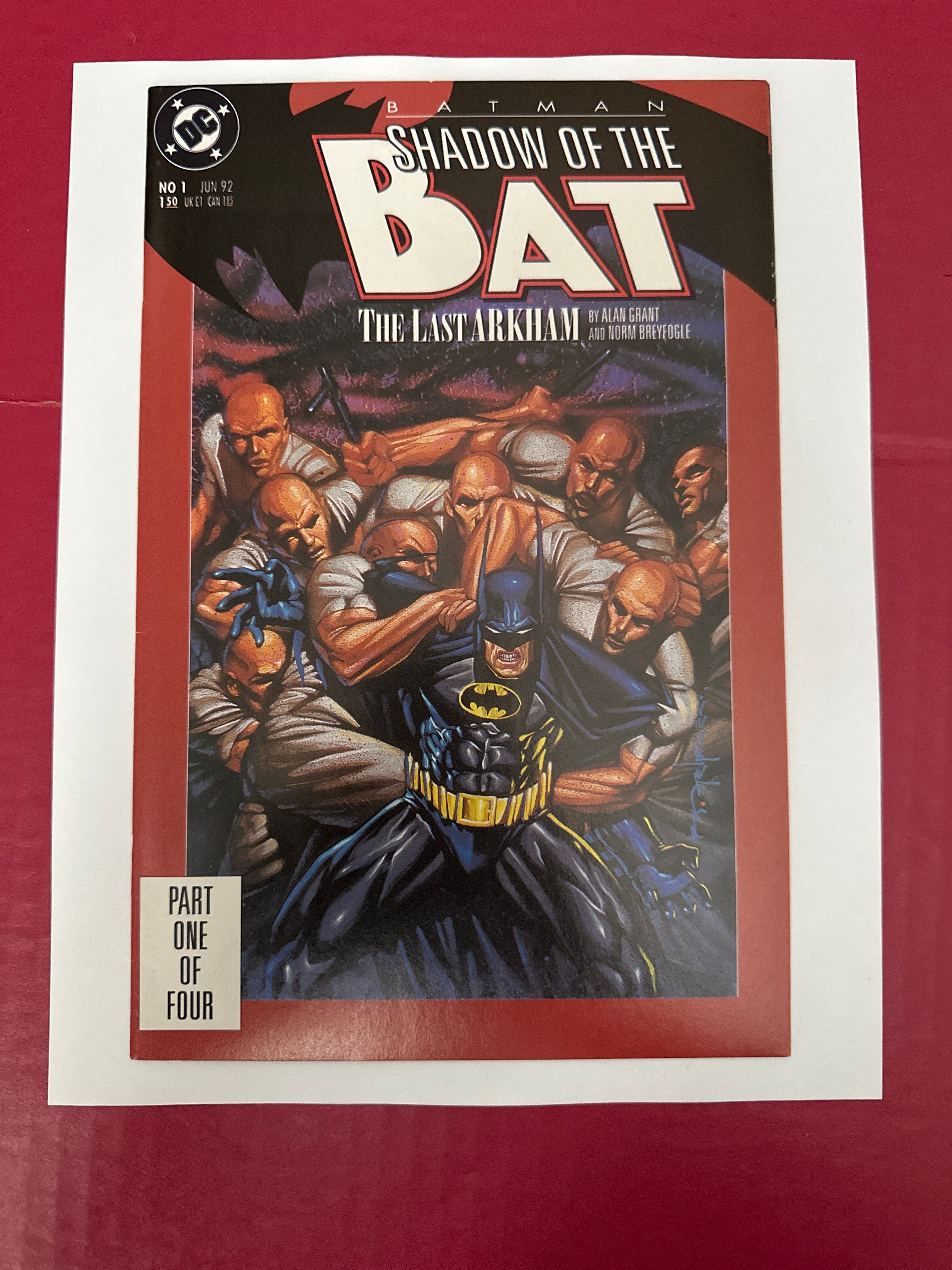 Batman: Shadow of the Bat #1A (DC Comics 1992) Two 1st appearances by Ugly Monkey Comics