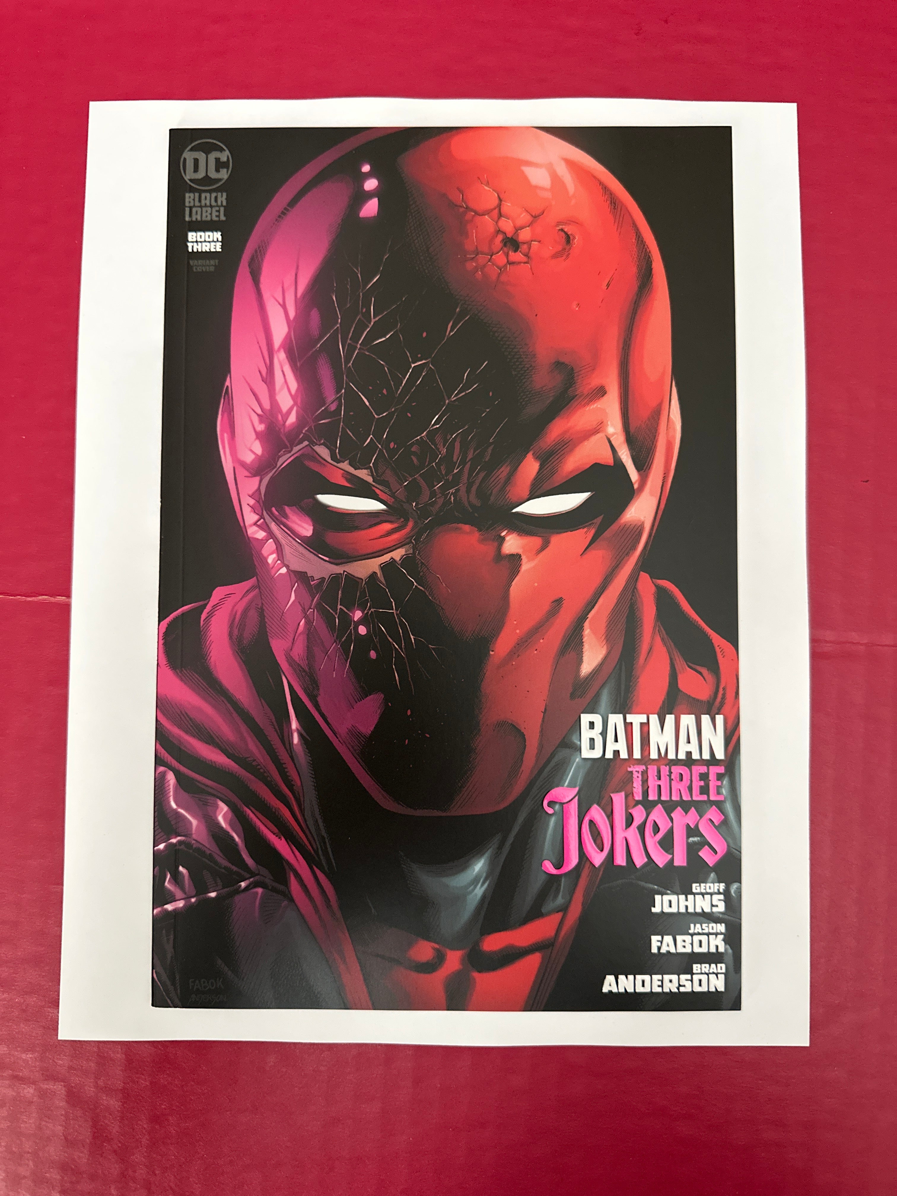 Batman: Three Jokers #3B (DC Comics 2020) by Ugly Monkey Comics