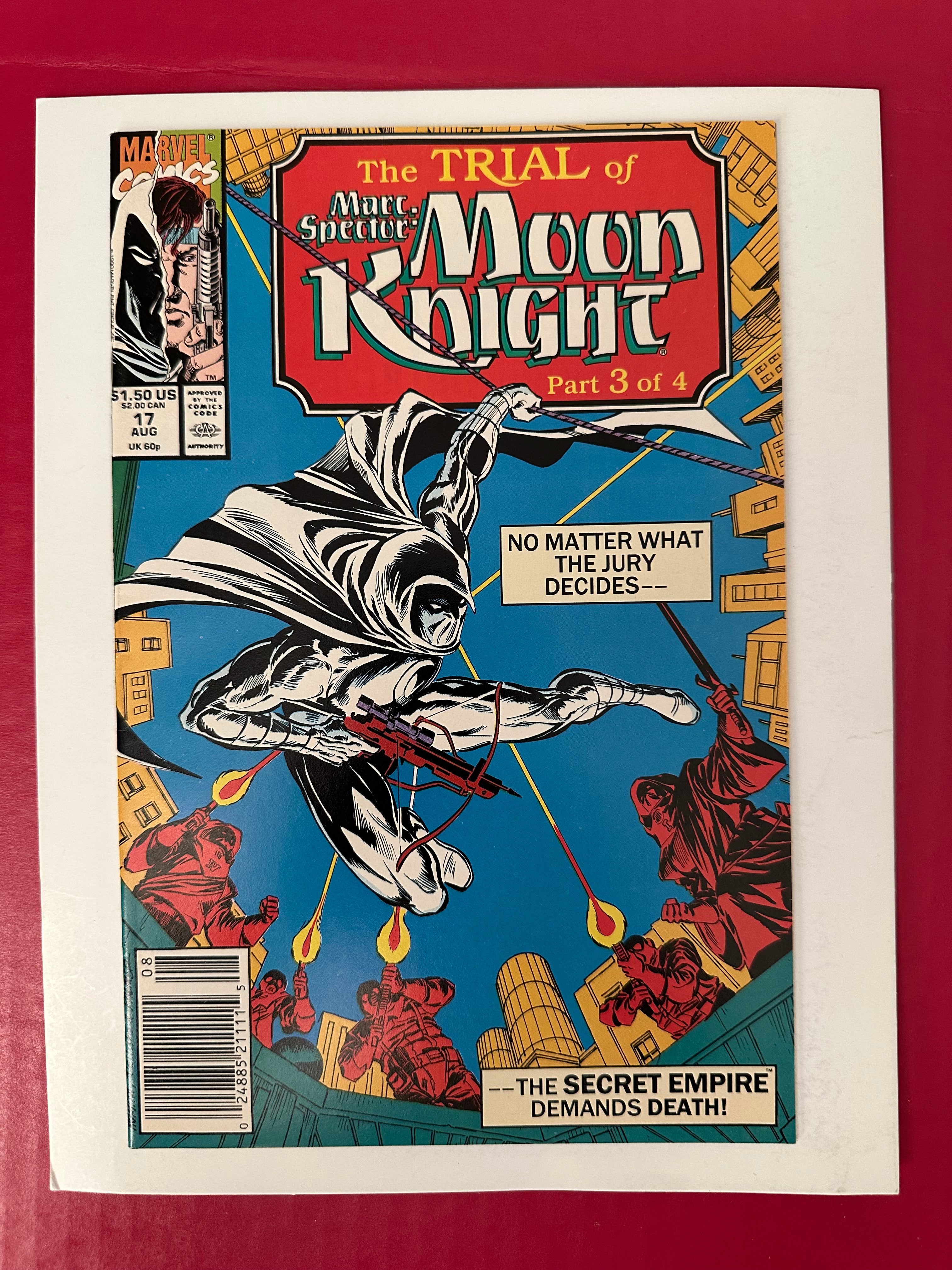 Marc Spector: Moon Knight #17 (1990) Newsstand