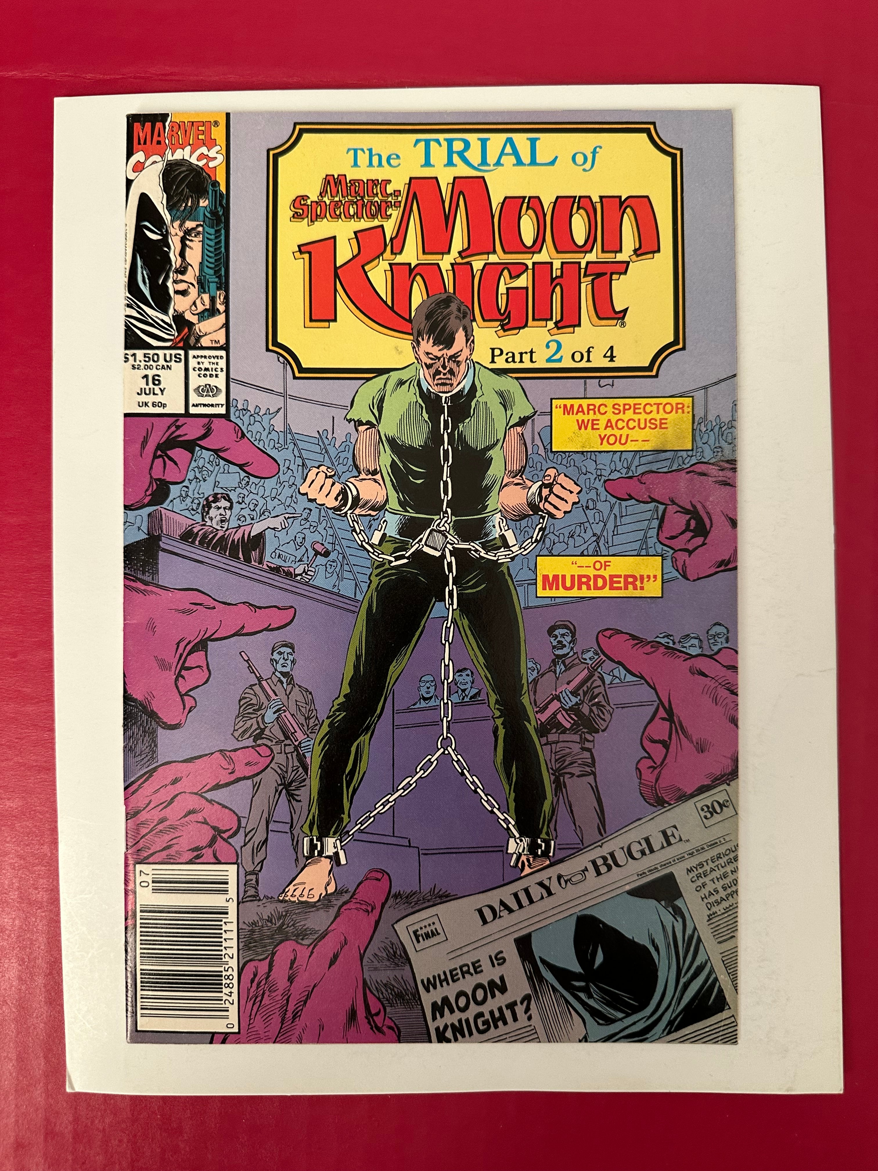 Marc Spector: Moon Knight #16 (1990) Newsstand