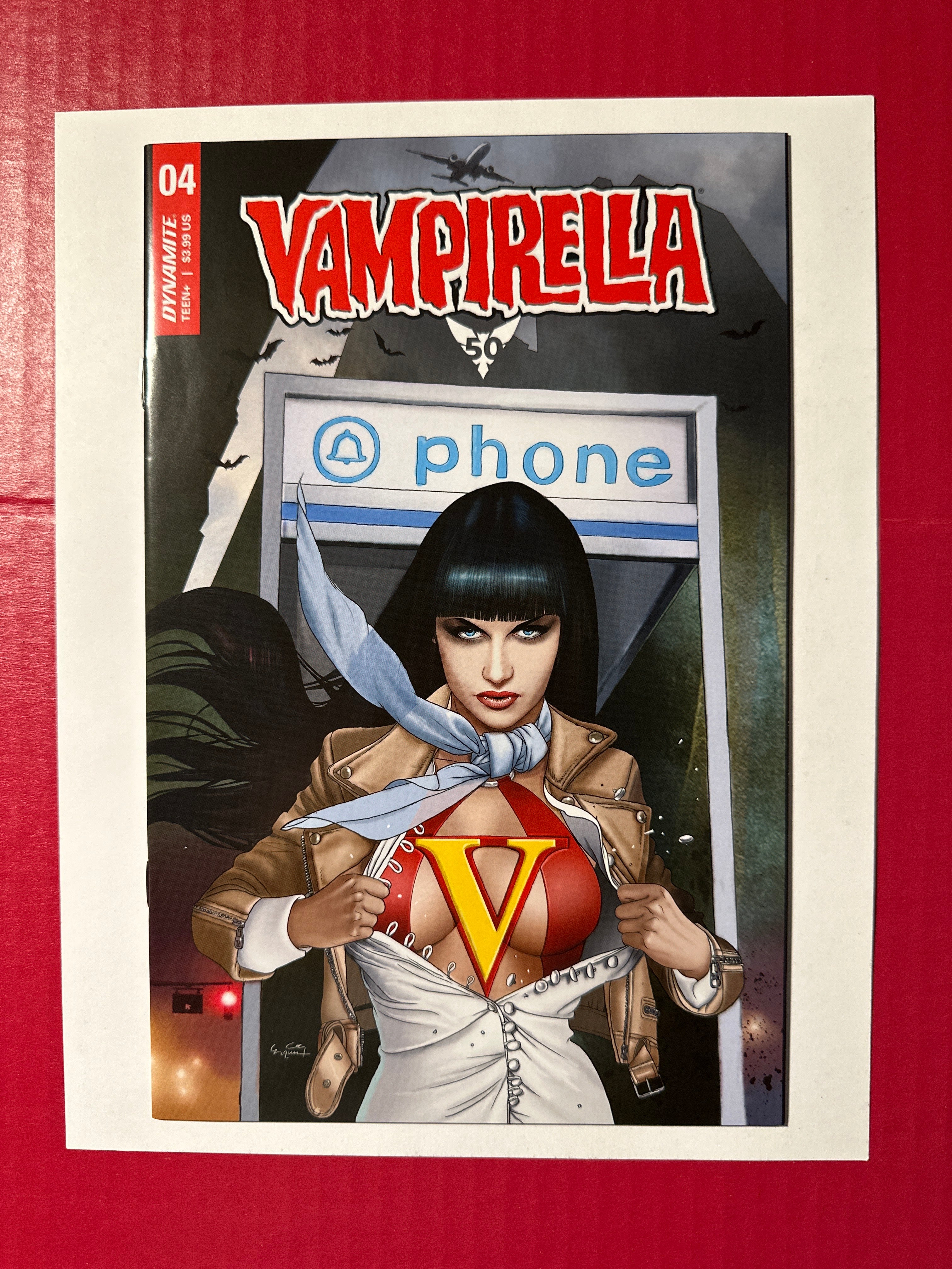 Vampirella, Vol. 6 #4D (Dynamite Entertainment 2019) Variant Ergun Gunduz Cover by Ugly Monkey Comics