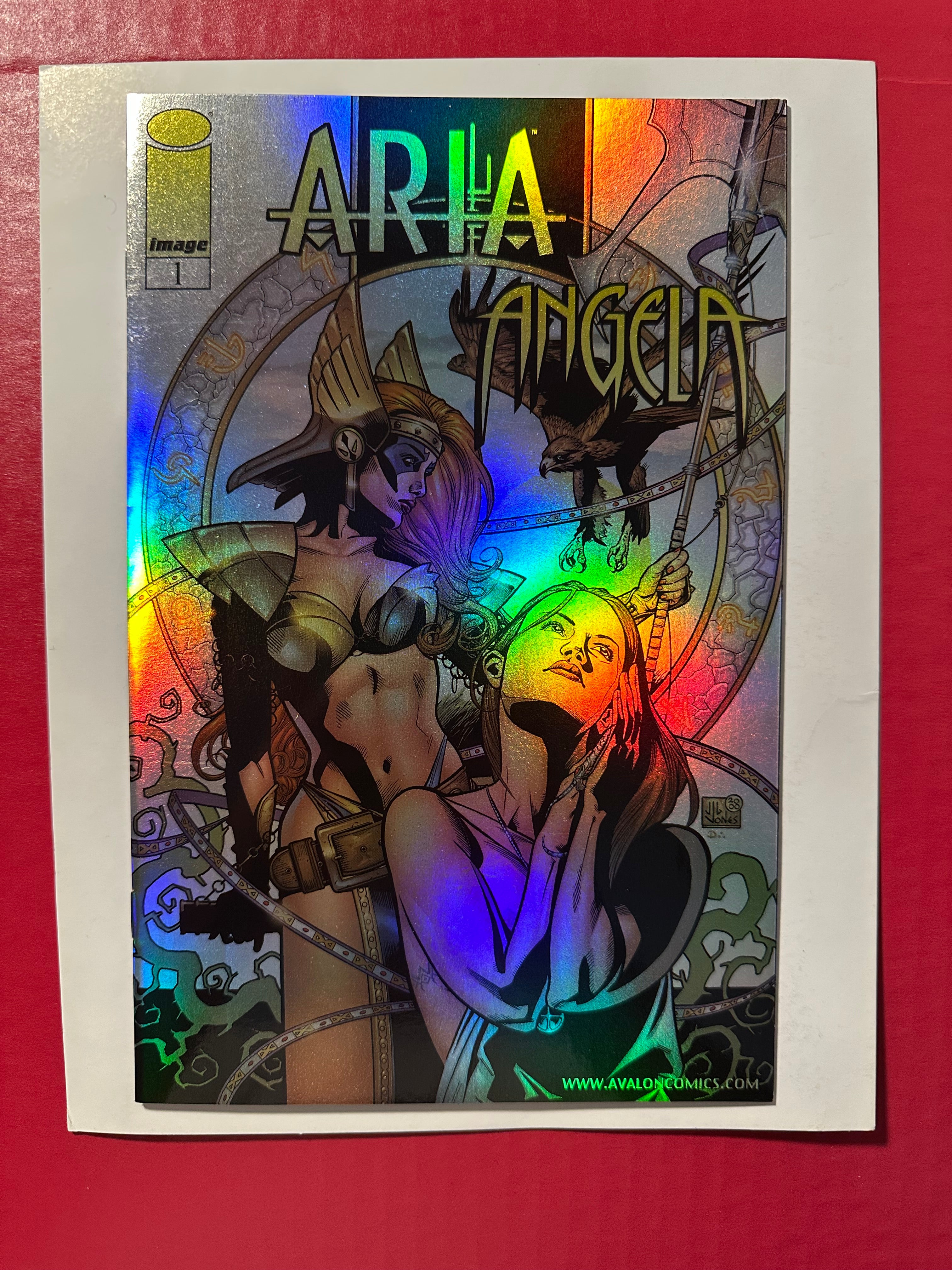 Aria / Angela #1 (2000) Jones Chrome Cover Variant