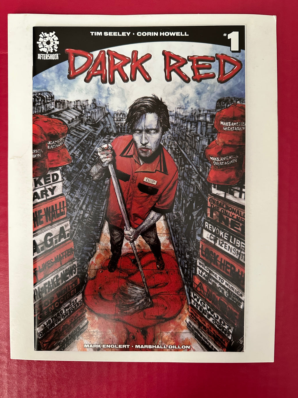 Dark Red, Vol. 1 #1 (2019) Aaron Campbell Cover KEY by Ugly Monkey Comics
