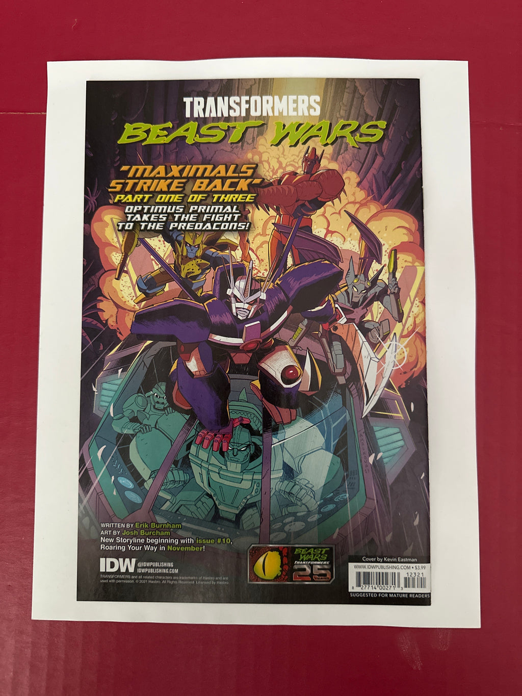 Teenage Mutant Ninja Turtles, Vol. 5 #123B (IDW Publishing 2021) by Ugly Monkey Comics