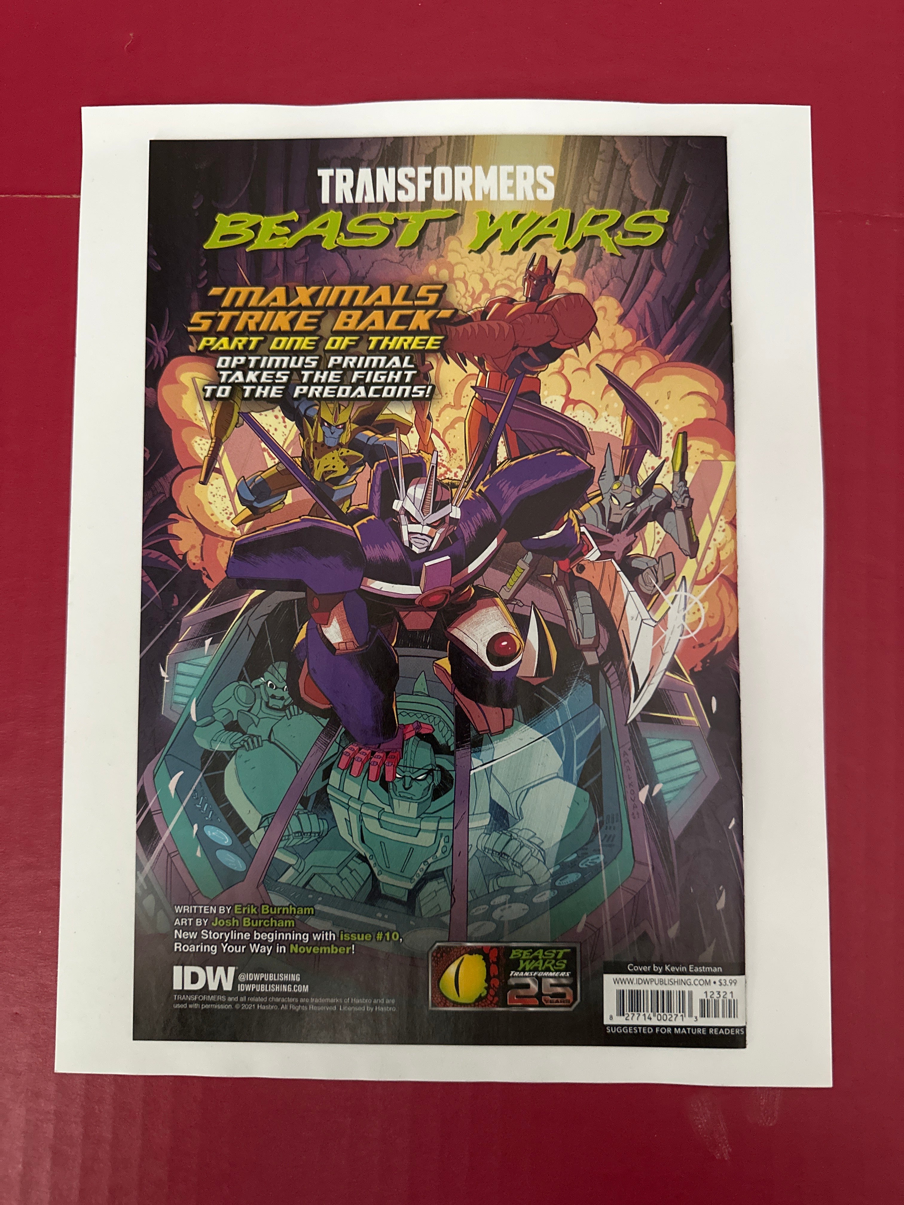 Teenage Mutant Ninja Turtles, Vol. 5 #123B (IDW Publishing 2021) by Ugly Monkey Comics