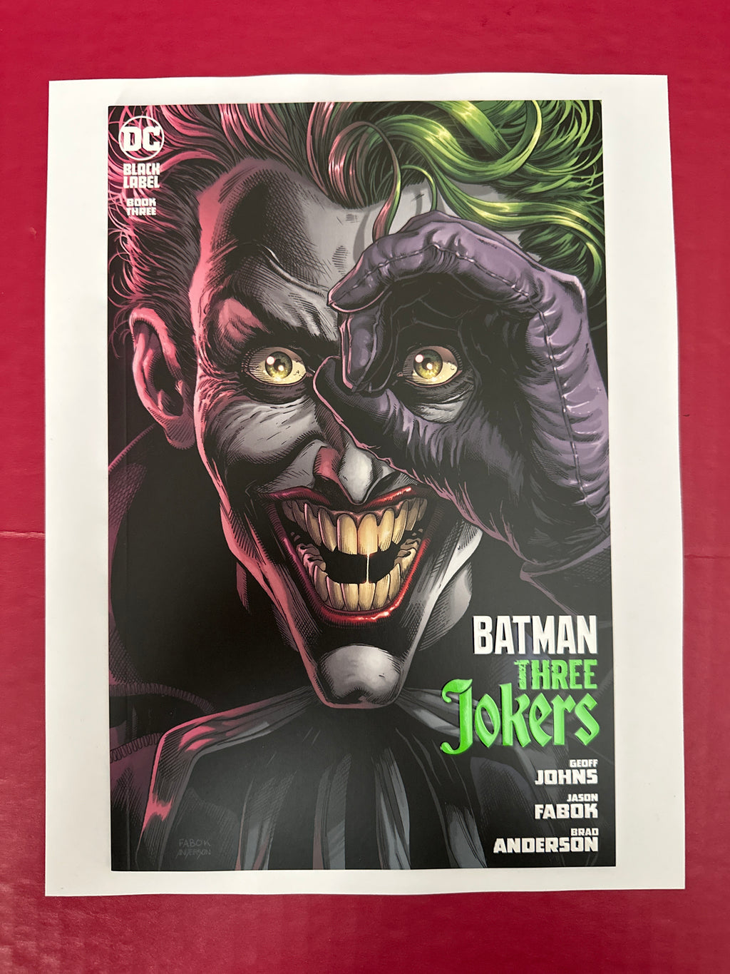 Batman: Three Jokers #3A (DC Comics 2020) by Ugly Monkey Comics