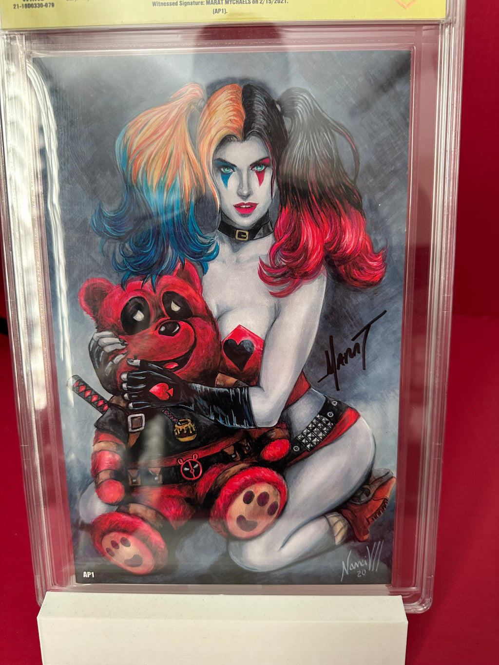Hardlee Thinn #nn (2020) Brothers Kris Virgin Variant Marat Mychaels Witnessed Signature CBCS 9.8 by Ugly Monkey Comics