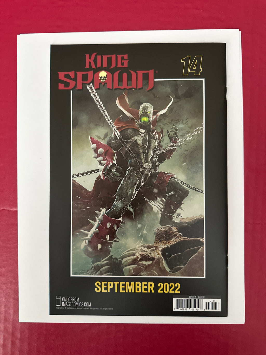 King Spawn #13A (2022) by Ugly Monkey Comics