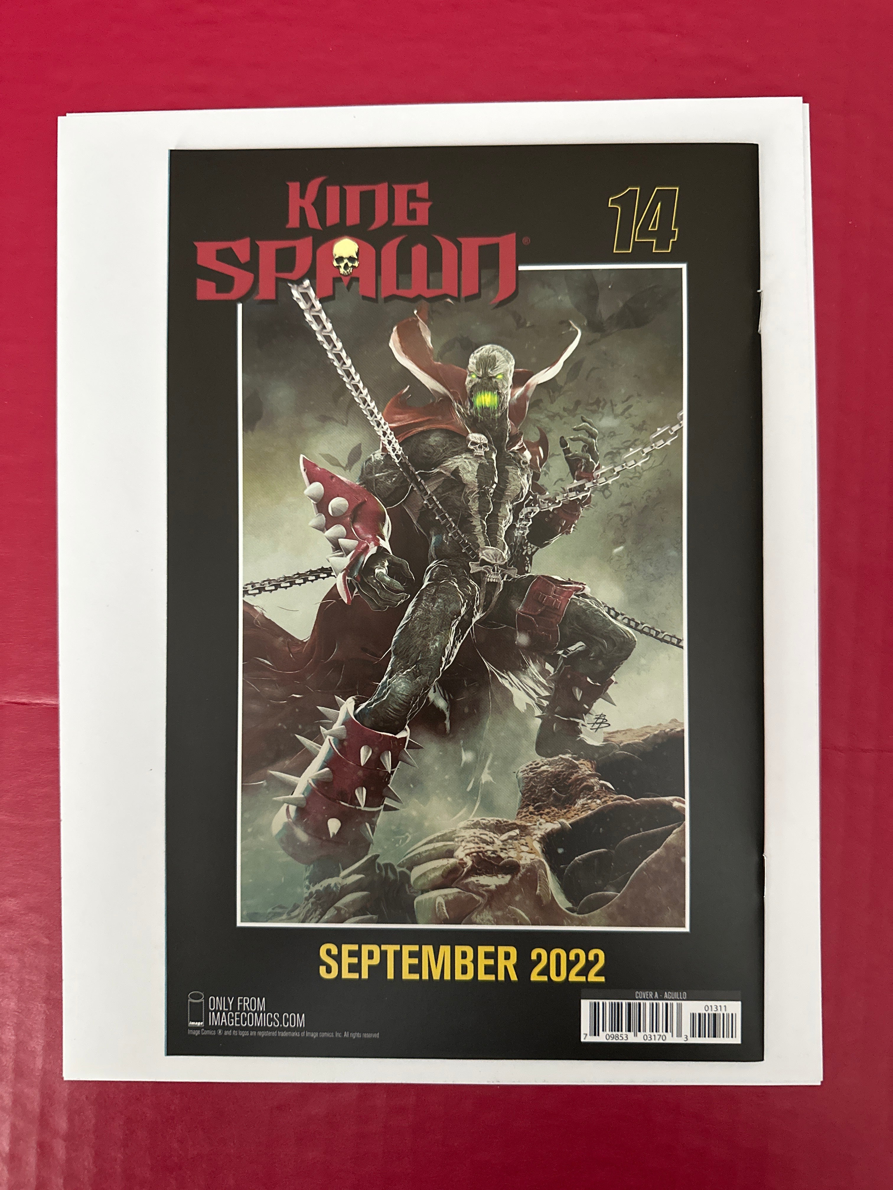 King Spawn #13A (2022) by Ugly Monkey Comics