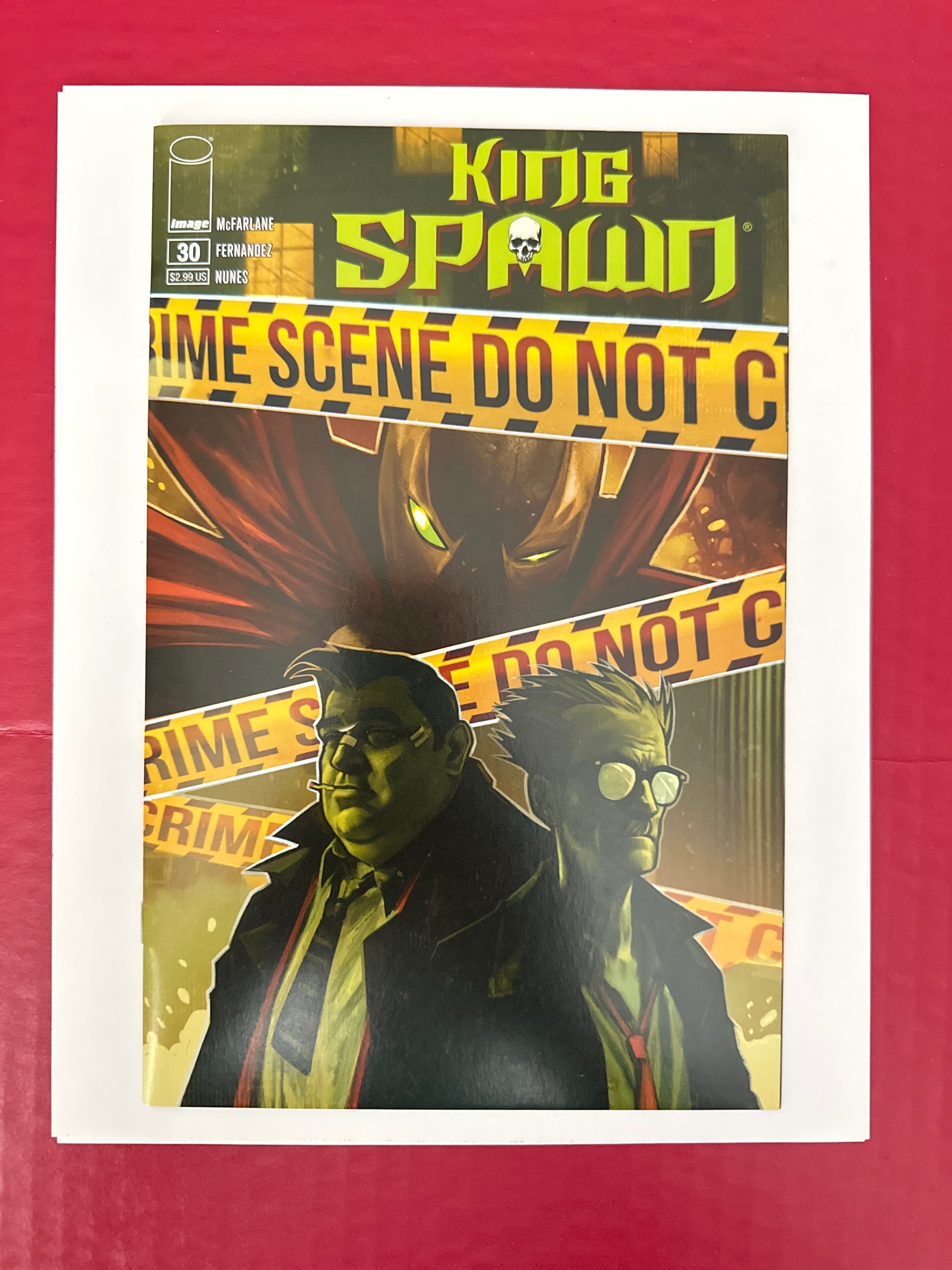 King Spawn #30A (2024) by Ugly Monkey Comics