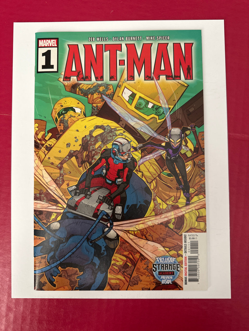 Ant-Man, Vol. 2 #1A (Marvel Comics 2020) 1st app. of Vespa, Thread and Tusk by Ugly Monkey Comics