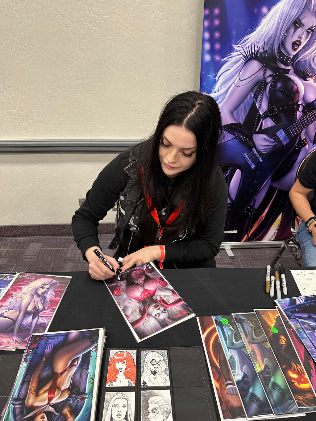 Lady Death: Blasphemy Anthem, Vol. 2 #2 (2021) Naughty Edition Signed by Sun Khamunaki by Ugly Monkey Comics