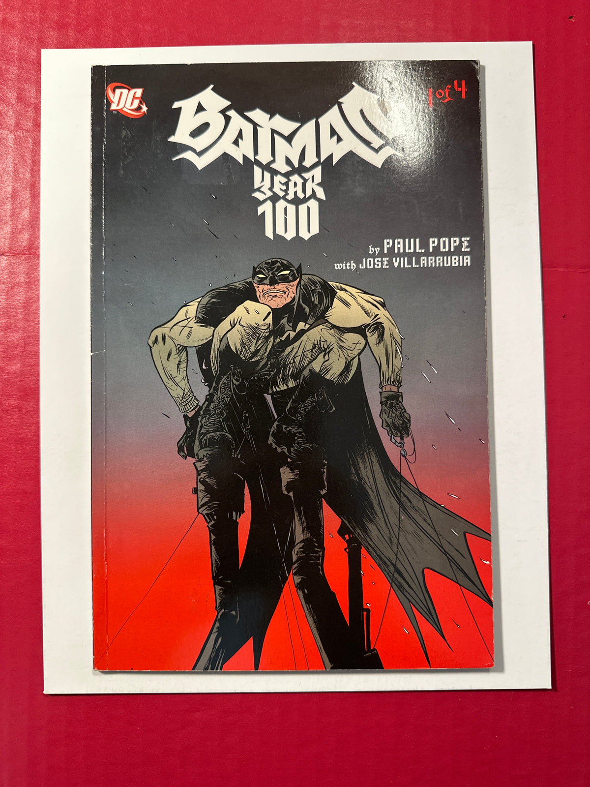 Batman: Year 100 #1B (DC Comics 2006) Pure Red Background - 2nd Printing by Ugly Monkey Comics