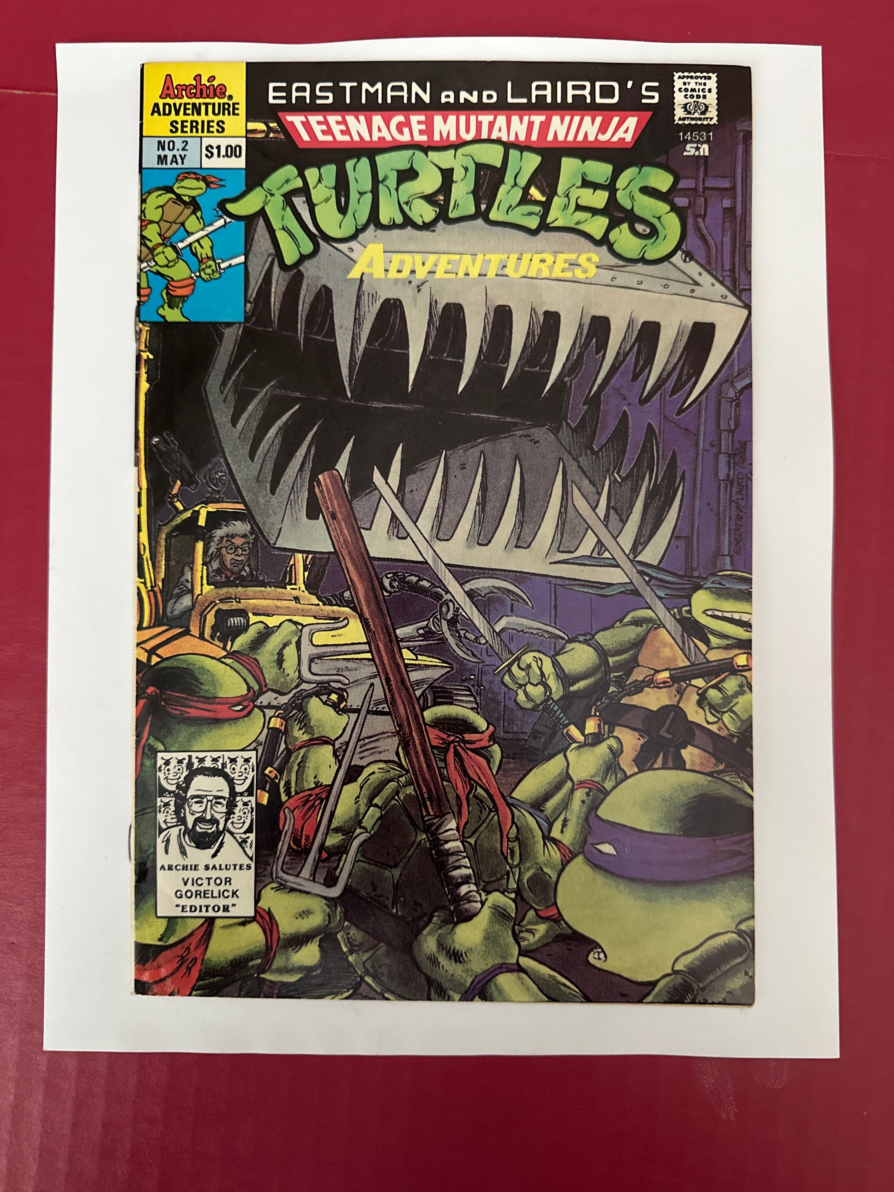 Teenage Mutant Ninja Turtles Adventures #2 (Archie Comic Publications 1989) by Ugly Monkey Comics