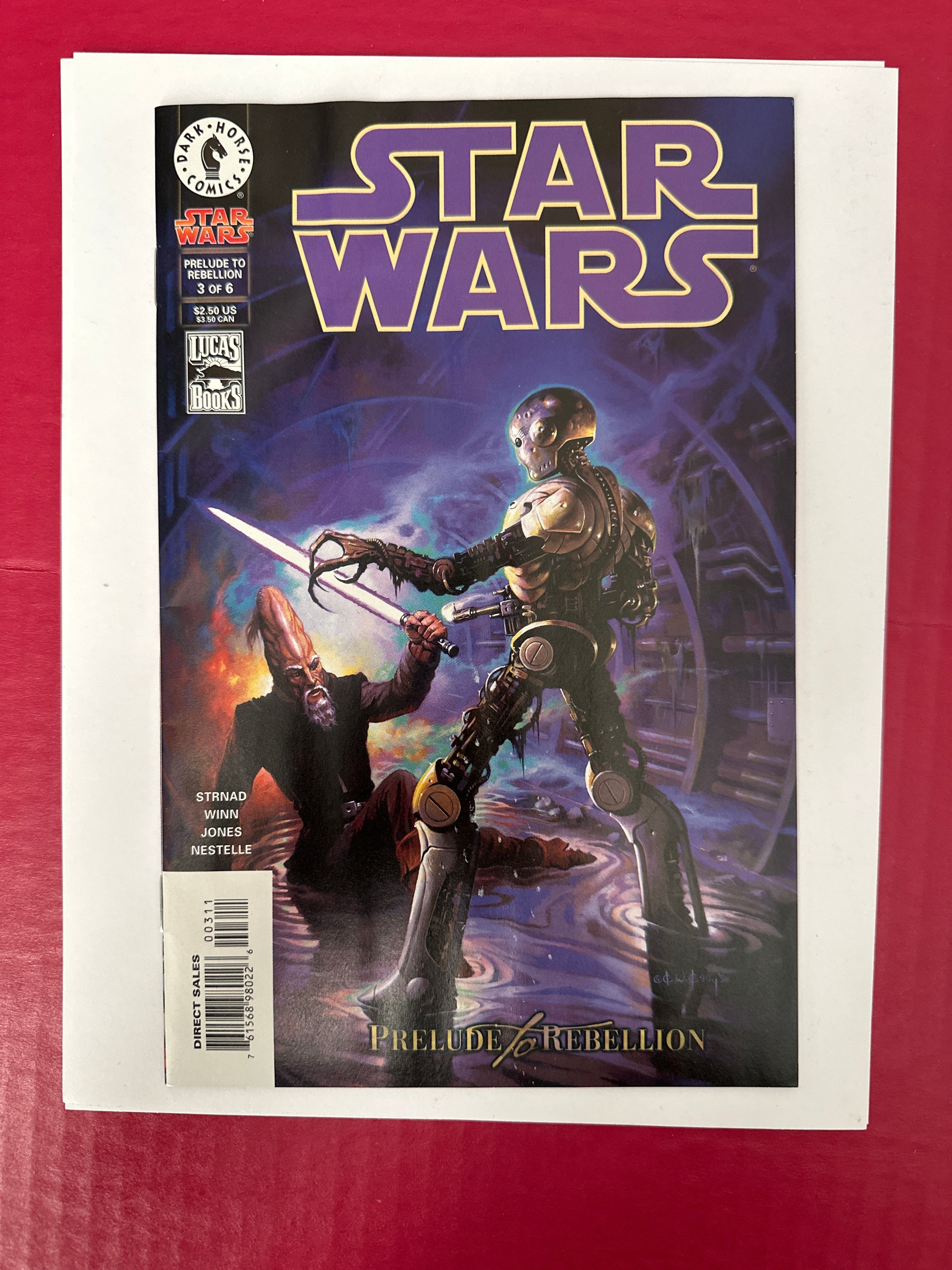Star Wars, Vol. 1 (Dark Horse) (1998) #3A (Dark Horse Comics 1999) by Ugly Monkey Comics