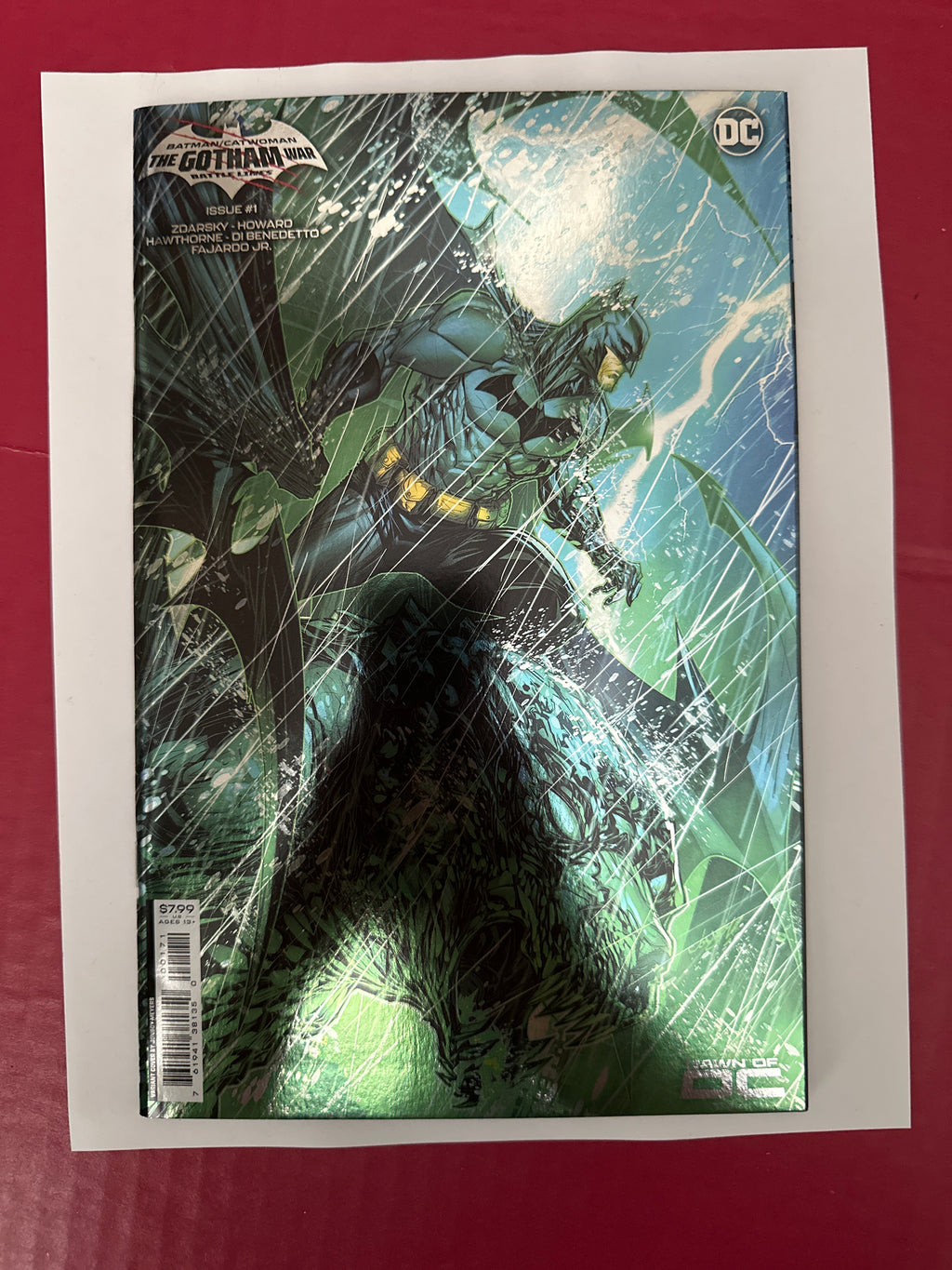 Batman / Catwoman: The Gotham War - Battle Lines #1G (DC Comics 2023) Foil by Ugly Monkey Comics