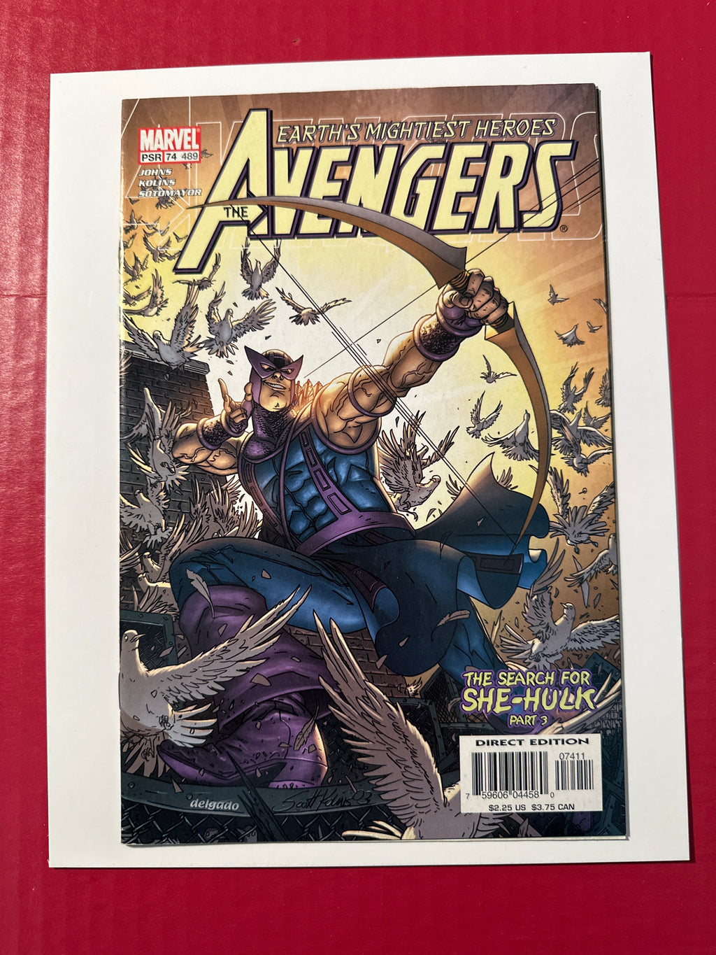 The Avengers, Vol. 3 #74A (Marvel Comics 2003) Direct Edition by Ugly Monkey Comics