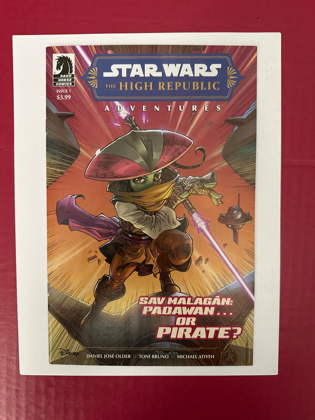 Star Wars: The High Republic - Adventures, Vol. 2 #1A (Dark Horse Comics 2022) 1st app. Coromont Vizzle, 1st app. Coromont Vizzle, 1st app. Alak, 1st full app. Therm Scissorpunch by Ugly Monkey Comics