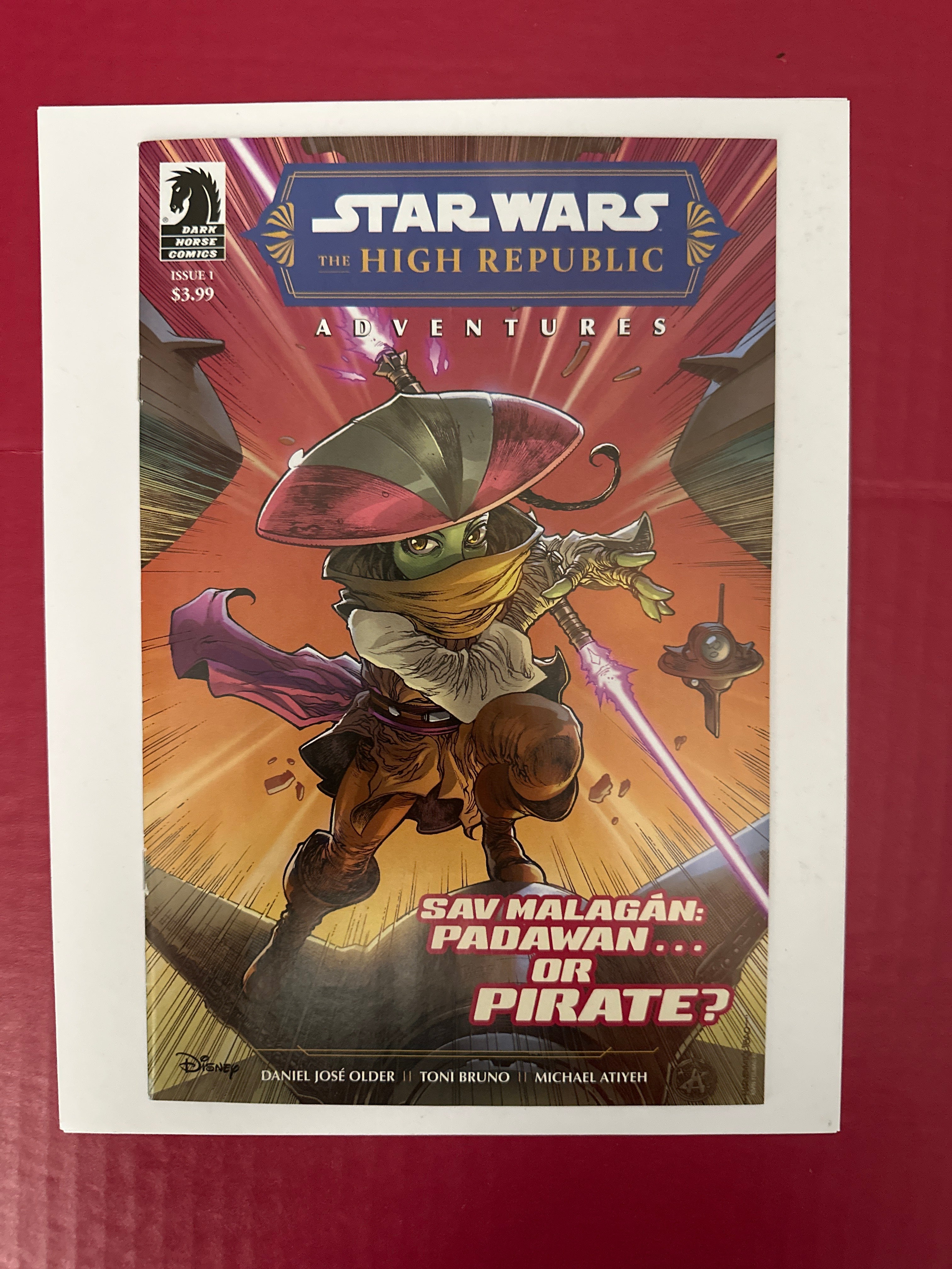 Star Wars: The High Republic - Adventures, Vol. 2 #1A (Dark Horse Comics 2022) 1st app. Coromont Vizzle, 1st app. Coromont Vizzle, 1st app. Alak, 1st full app. Therm Scissorpunch by Ugly Monkey Comics