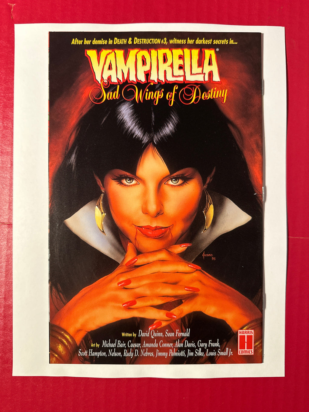 Vampirella of Drakulon #4 (Harris Comics 1996) by Ugly Monkey Comics
