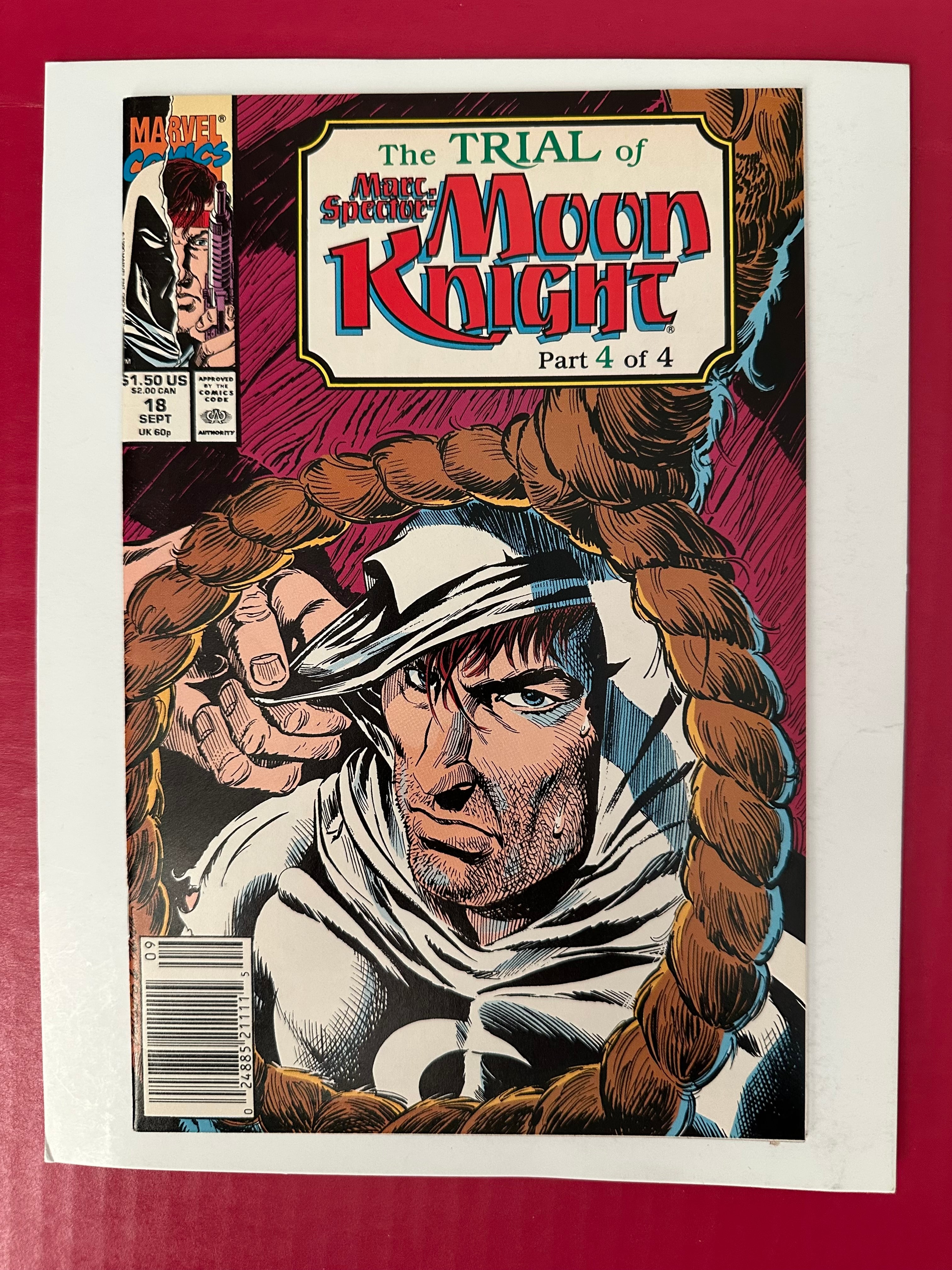 Marc Spector: Moon Knight #18 (1990) Newsstand