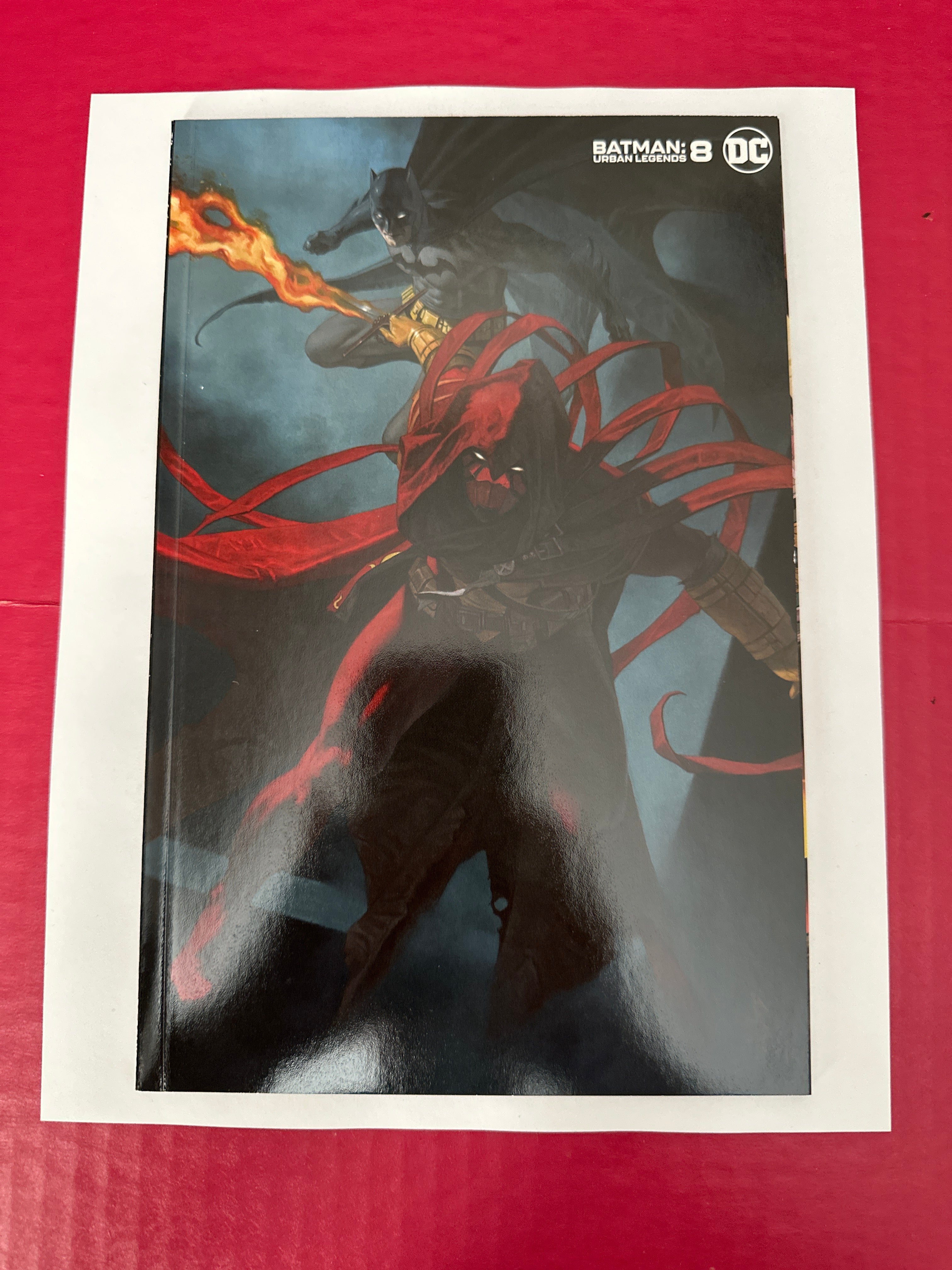 Batman: Urban Legends #8C (DC Comics 2021) Variant 1st app. of the Fearful by Ugly Monkey Comics