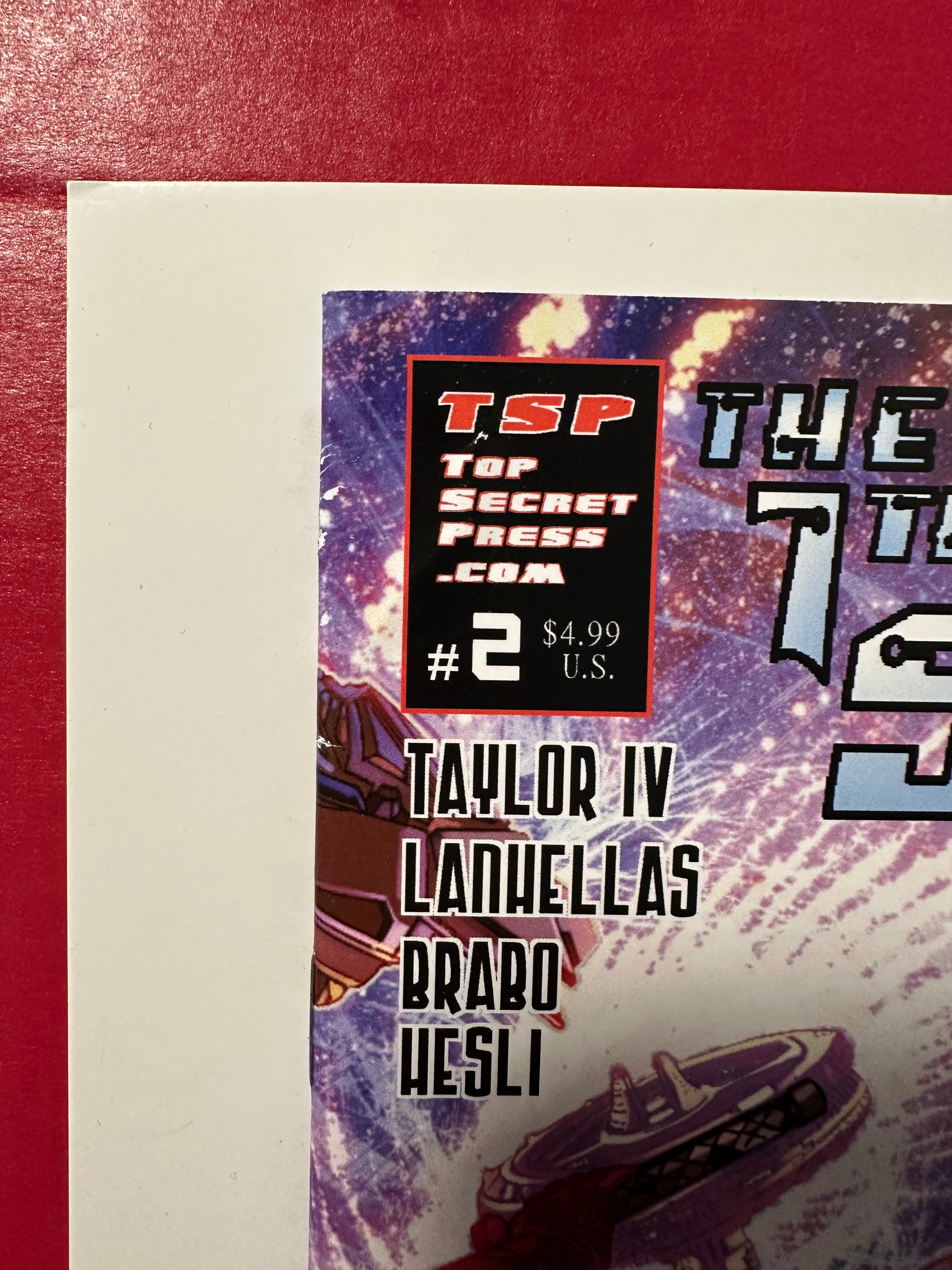 The 7th Sister #2 (2018) Rafael Lanhellas Cover Signed by Daniel Taylor IV