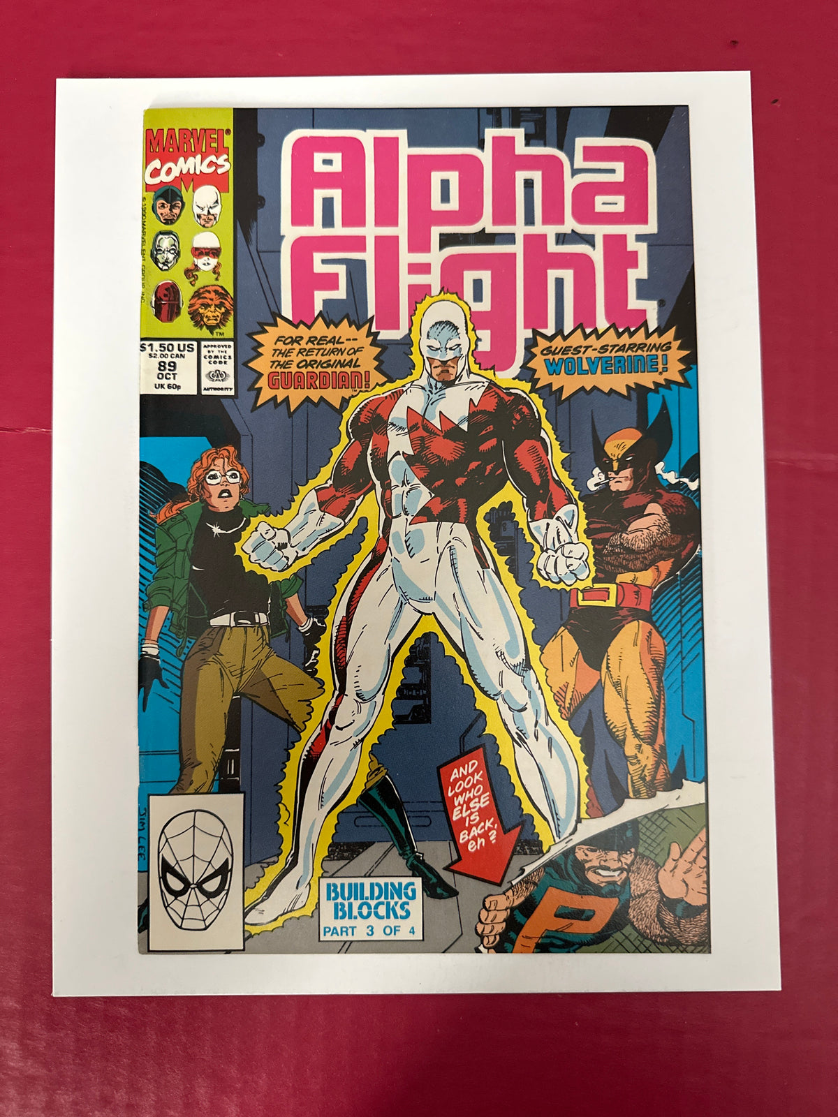 Alpha Flight, Vol. 1 #89A (Marvel Comics 1990) by Ugly Monkey Comics