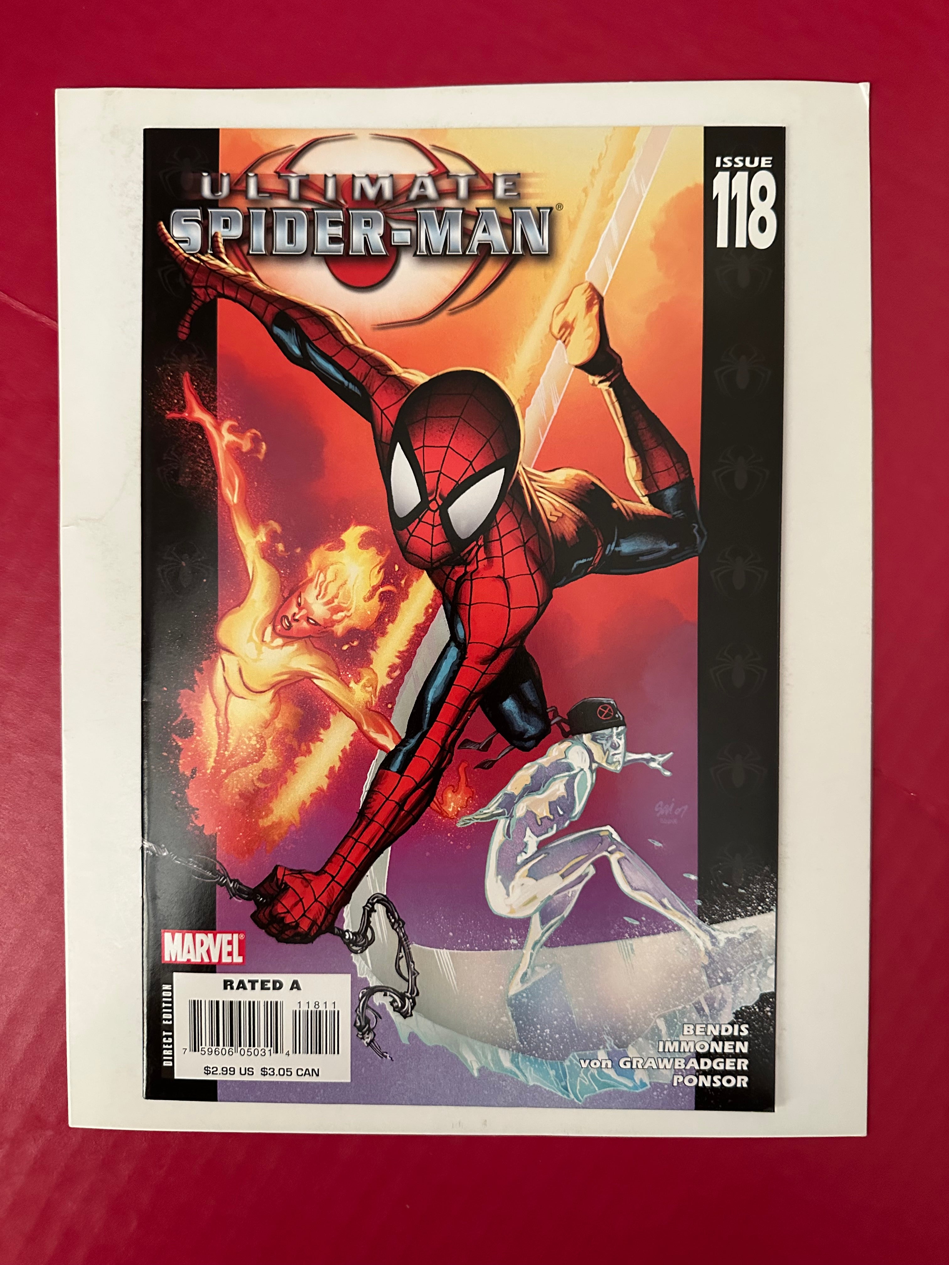 Ultimate Spider-Man #118 (2008) by Ugly Monkey Comics