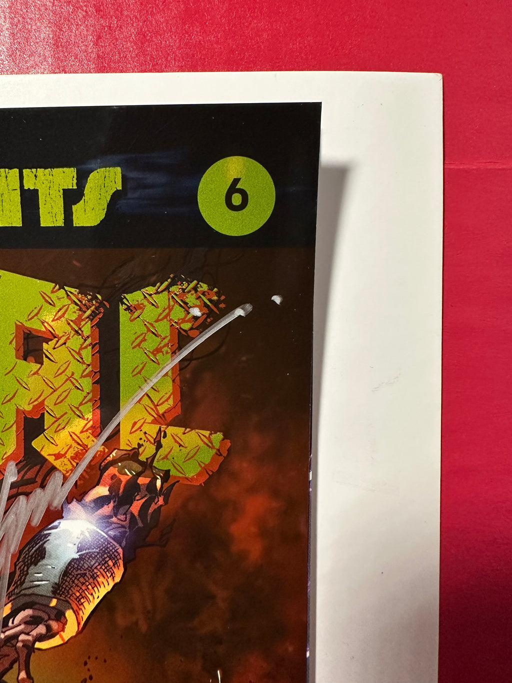 Dark Nights: Metal #6 (2018) Exclusive Gold Foil Variant Key First Appearance Triple Signed by Ugly Monkey Comics