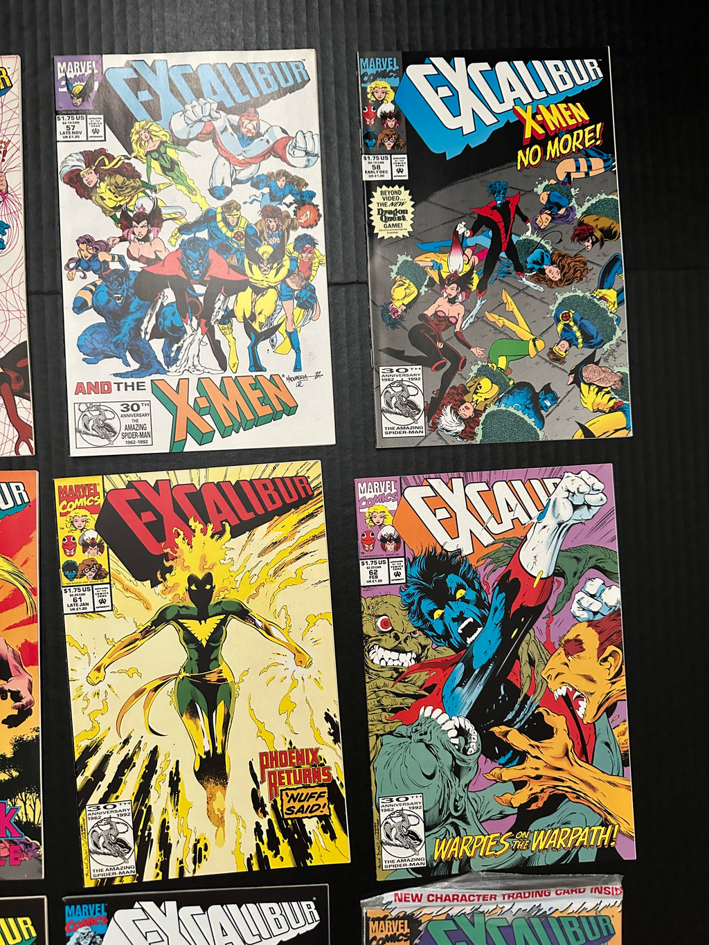 Lot of 32 Excalibur Comics includes 6 keys (1988 - 1993) Marvel Comics by Ugly Monkey Comics