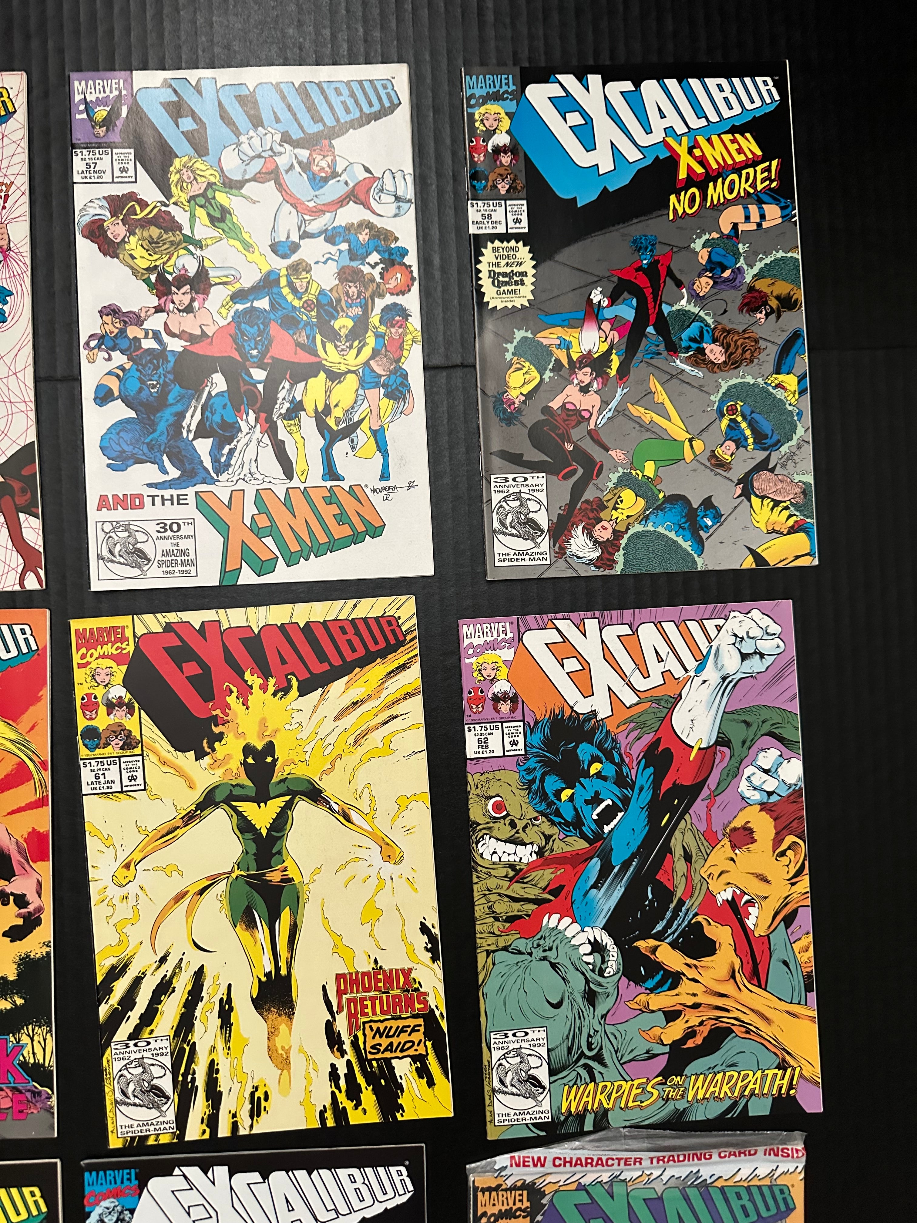 Lot of 32 Excalibur Comics includes 6 keys (1988 - 1993) Marvel Comics by Ugly Monkey Comics