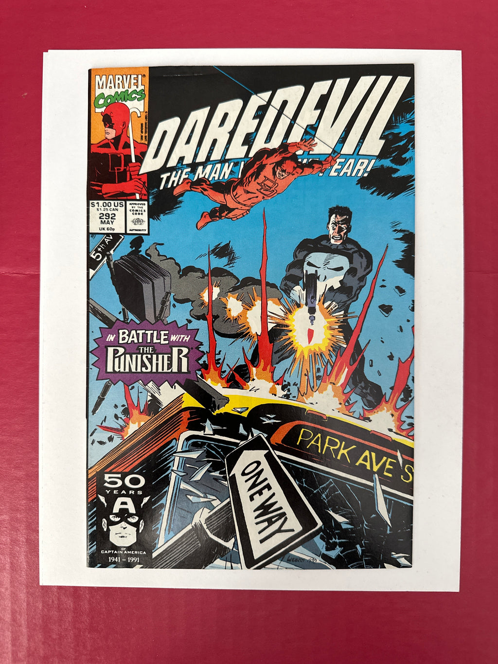 Daredevil, Vol. 1 #292A (1991) by Ugly Monkey Comics