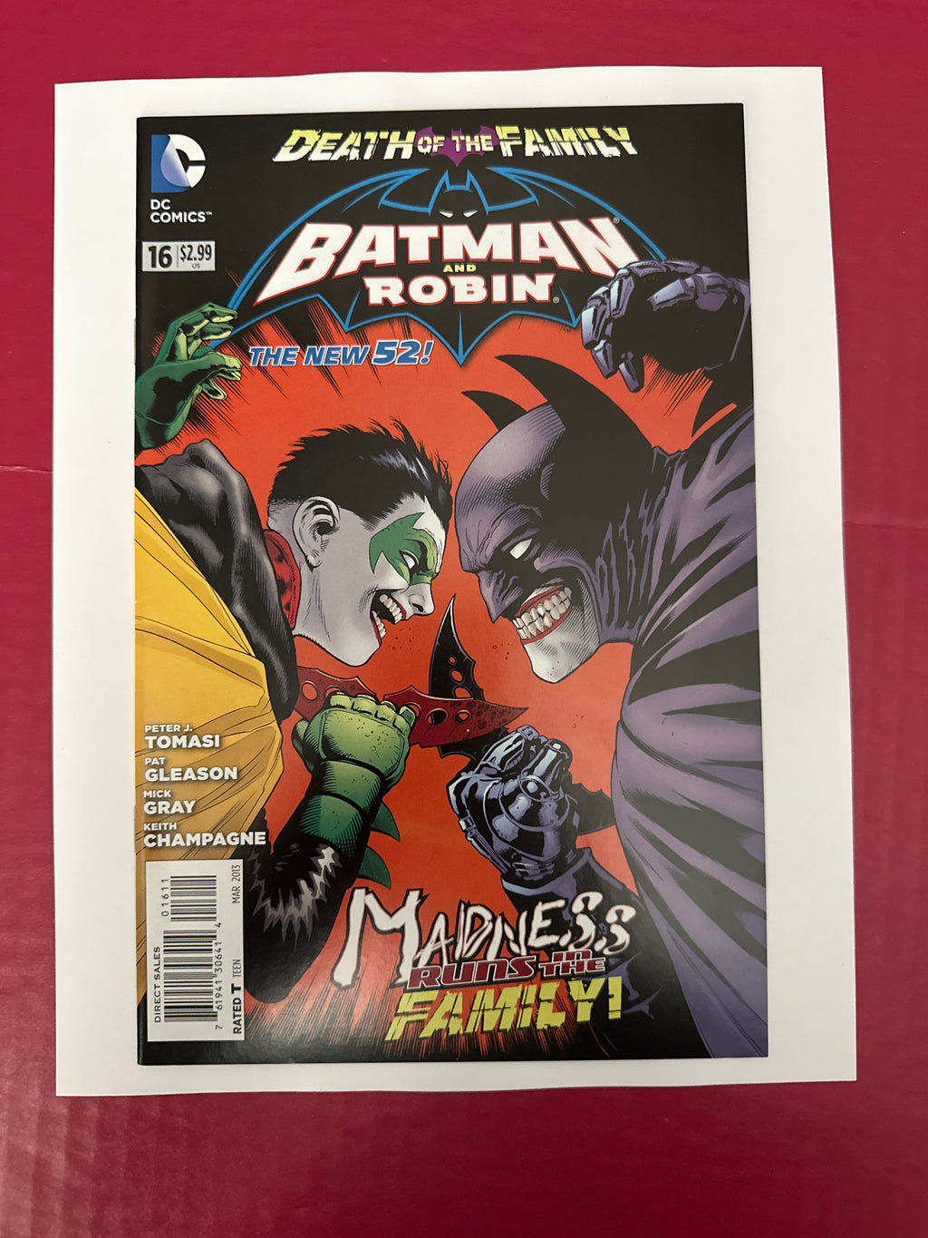 Batman and Robin, Vol. 2 #16A (DC Comics 2013) by Ugly Monkey Comics