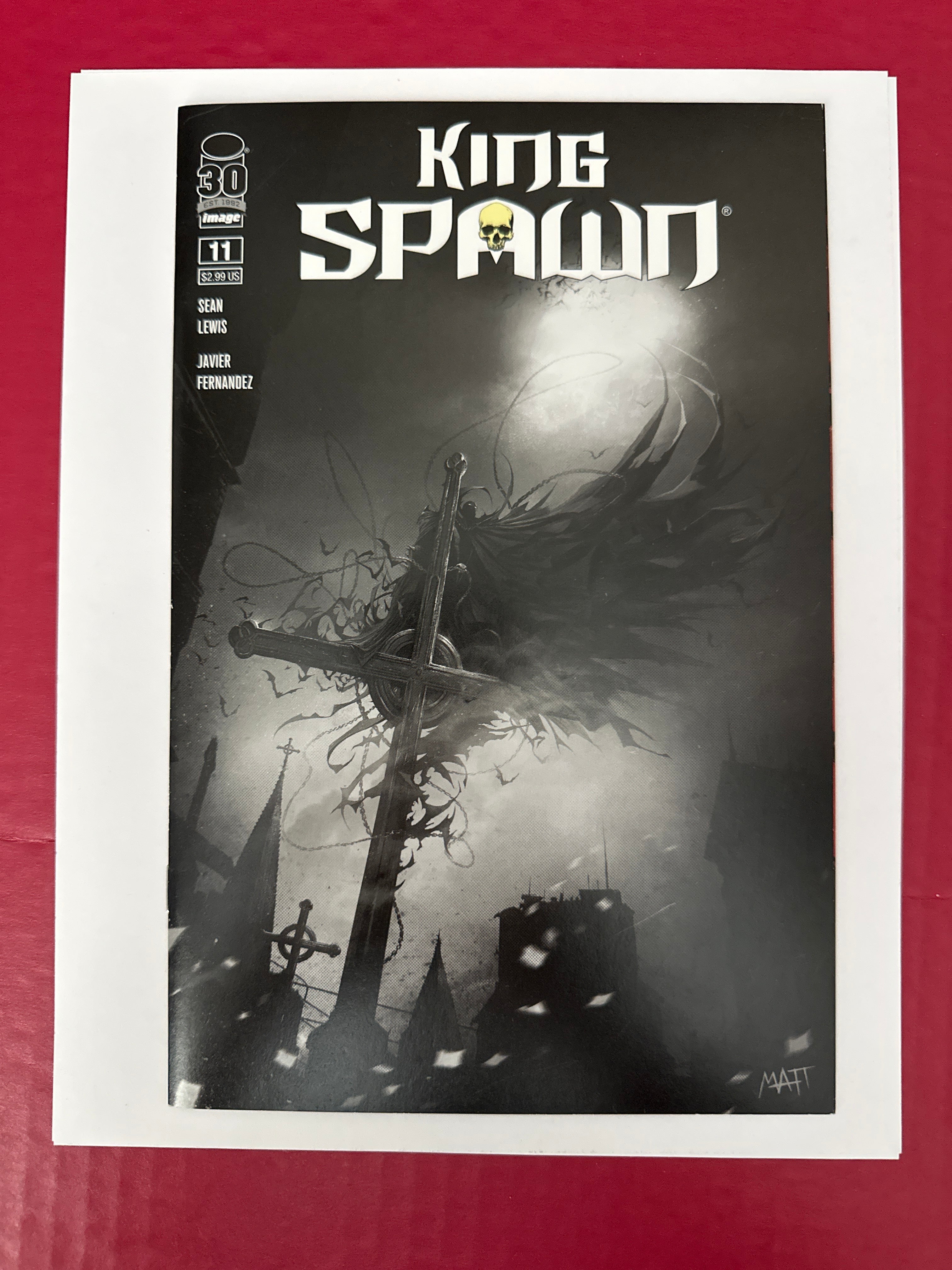 King Spawn #11A (2022) by Ugly Monkey Comics