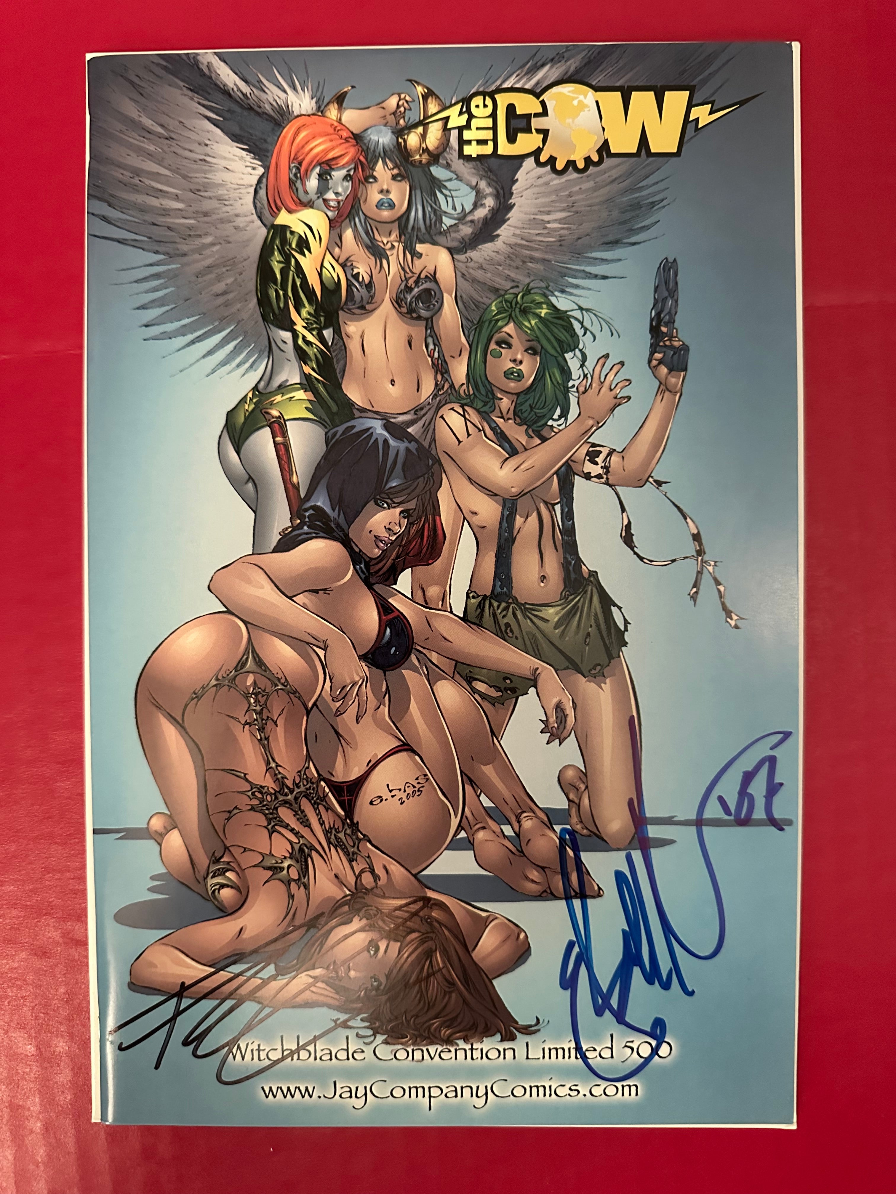 Witchblade, Vol. 1 #75 (2003) limited to 500 and signed by Ugly Monkey Comics