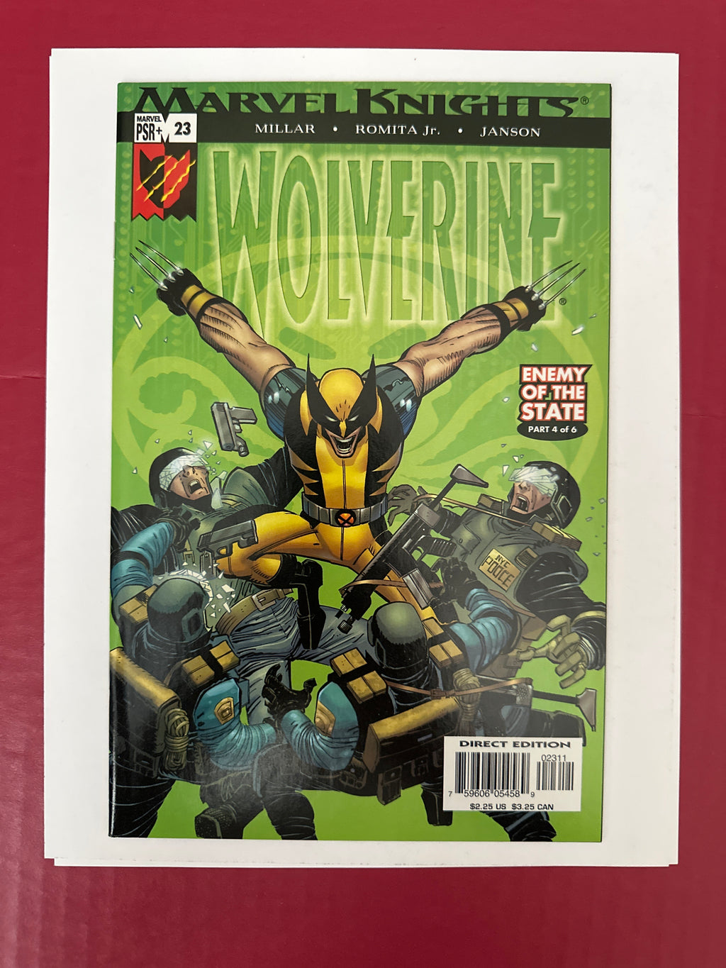 Wolverine, Vol. 3 #23A (2004) by Ugly Monkey Comics