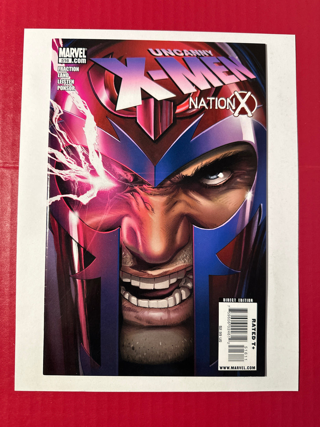 The Uncanny X-Men, Vol. 1 #516 (Marvel Comics 2009) Greg Land Regular by Ugly Monkey Comics