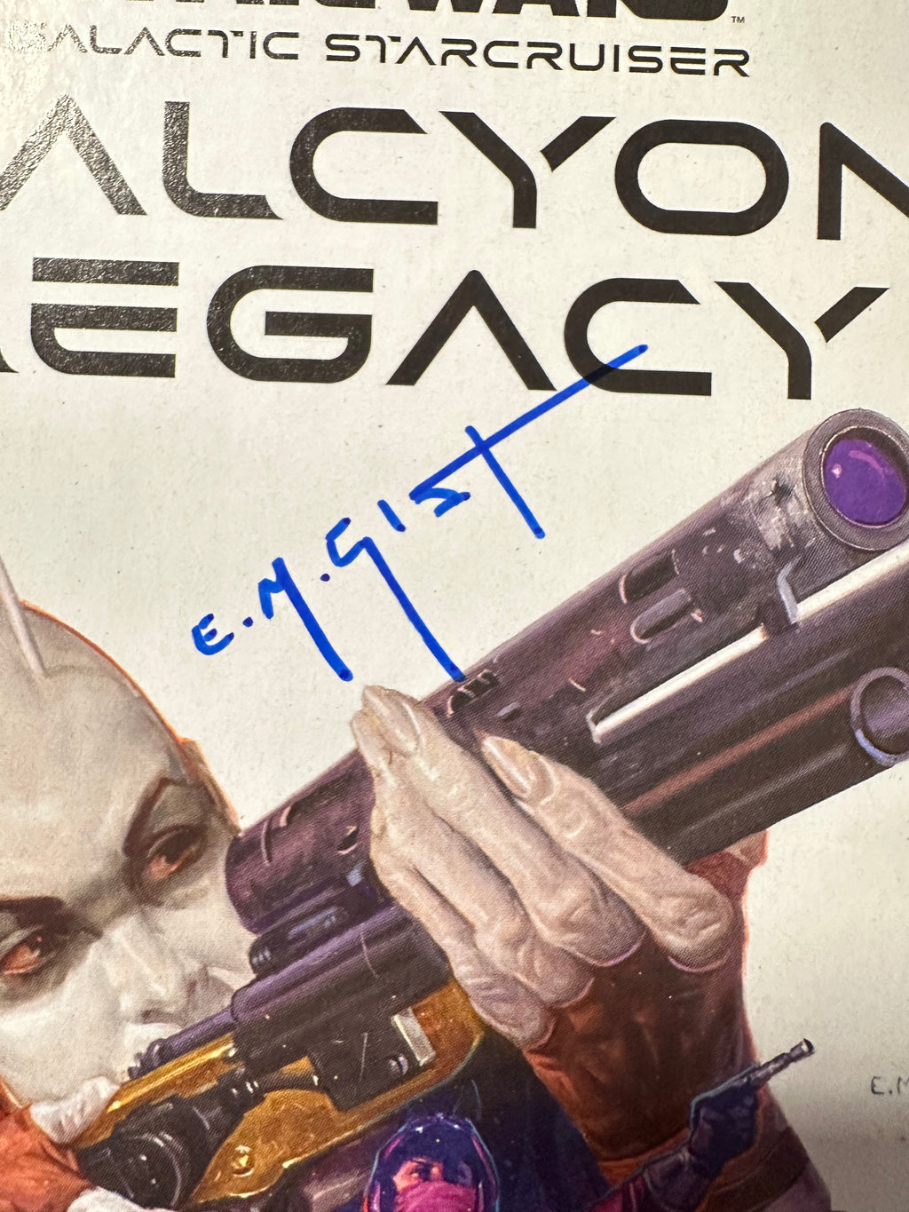 Star Wars: Halcyon Legacy #2 (2022) Signed Cover Artist E.M. Gist
