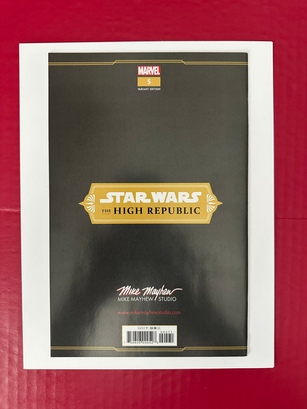 Star Wars: The High Republic #5D (2021) 1st full app. Myagra the Merciless by Ugly Monkey Comics