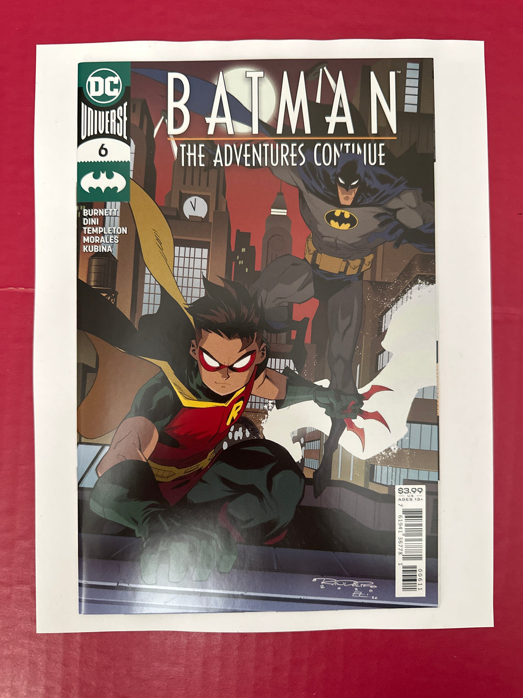 Batman: The Adventures Continue #6A (DC Comics 2020) by Ugly Monkey Comics