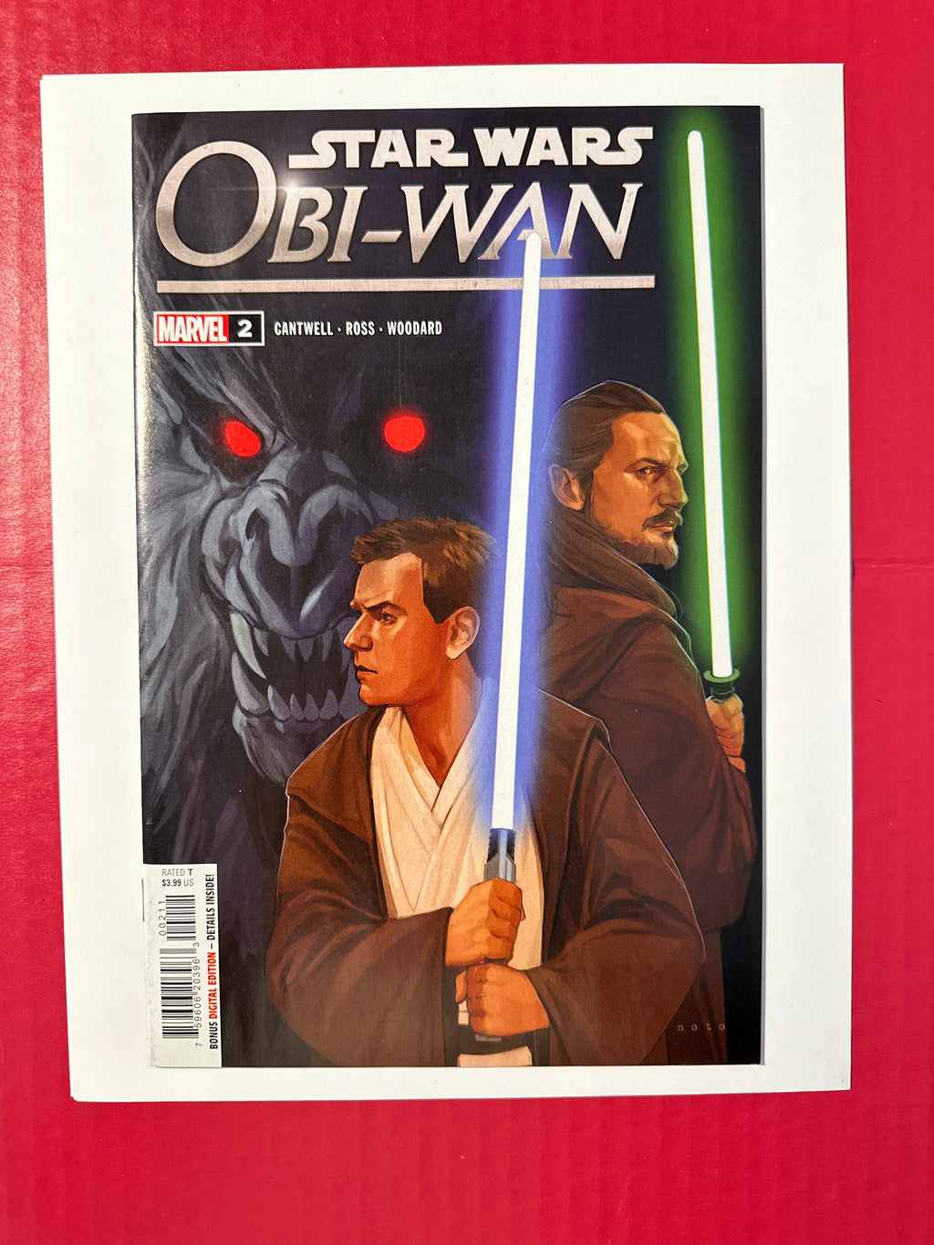 Star Wars Obi Wan Kenobi 2A Marvel Comics 2022 Dark Side of the Moon by Ugly Monkey Comics