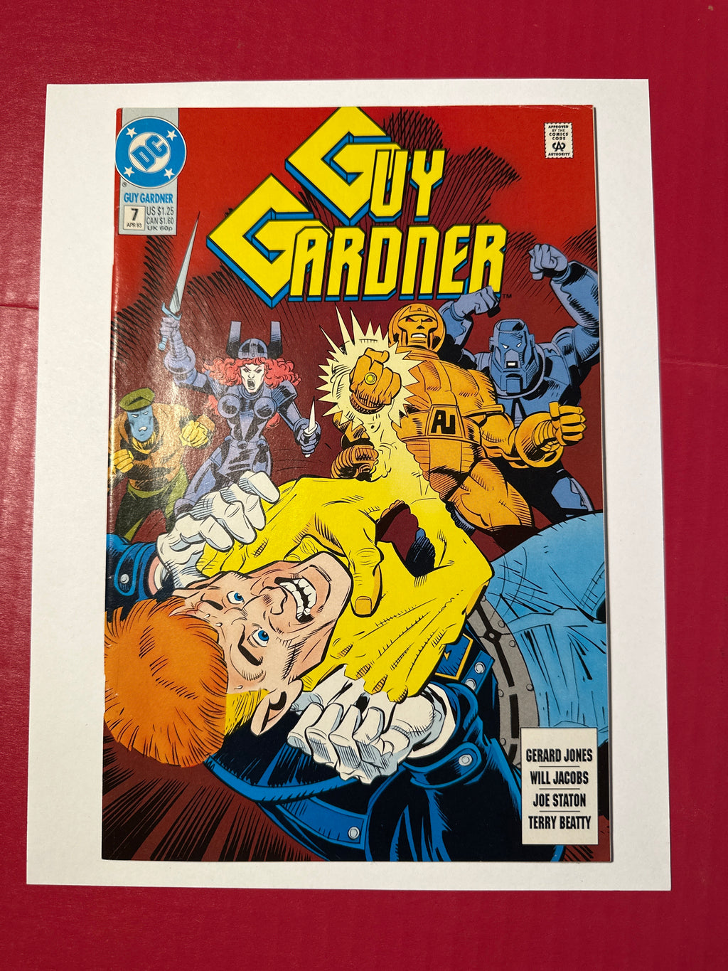 Guy Gardner: Warrior #7 (DC Comics 1993) Direct Edition by Ugly Monkey Comics